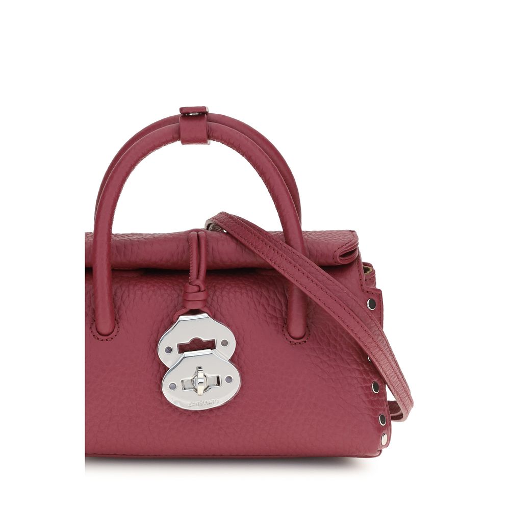 Zanellato Multicolor Calf Leather Bos Taurus Handbag