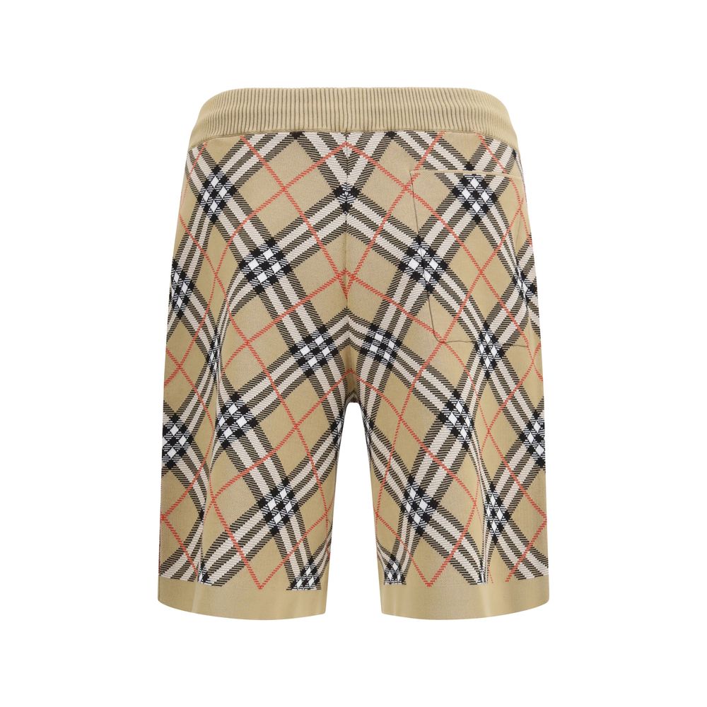 Burberry Beige Cotton Bermuda Shorts