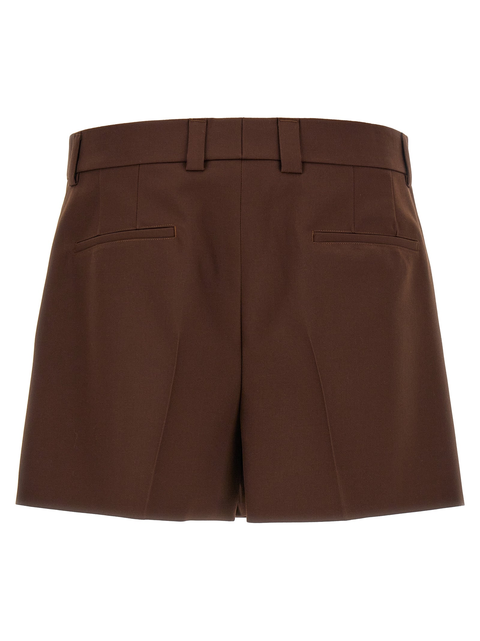 Gucci Brown Wool Bermuda Shorts