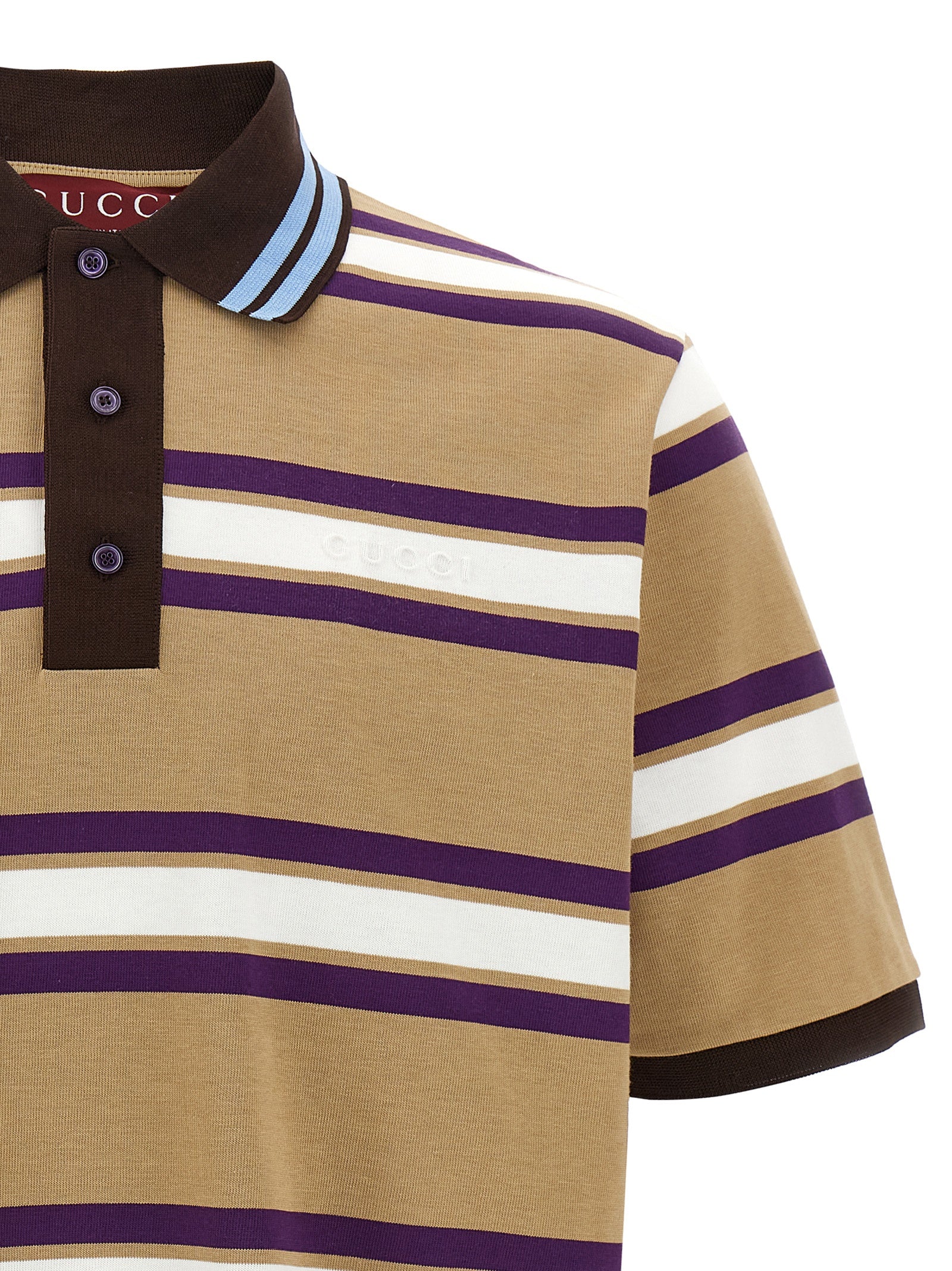 Gucci Multicolor Cotton Polo Shirt
