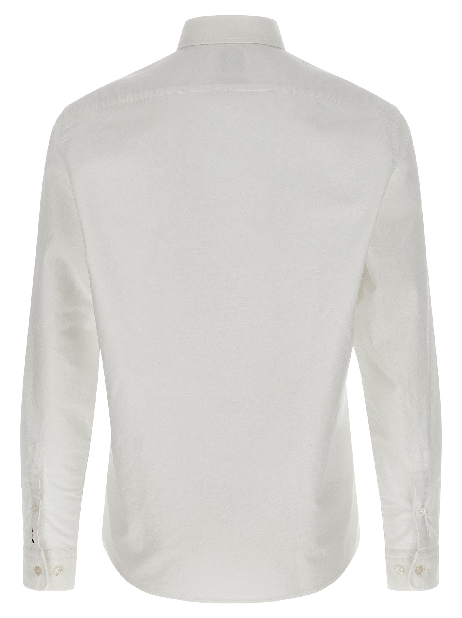 Hugo Boss White Cotton Blouse