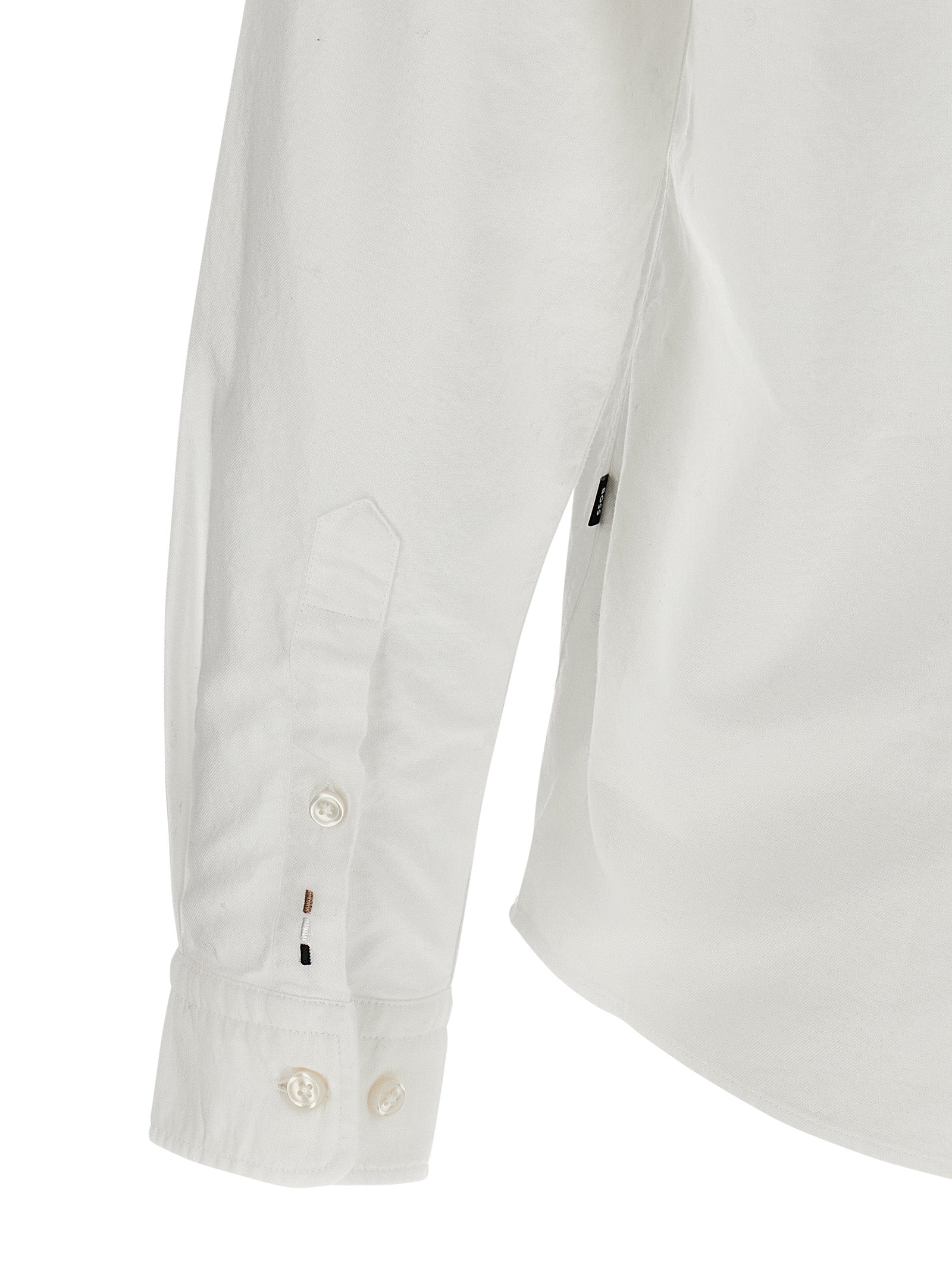 Hugo Boss White Cotton Blouse