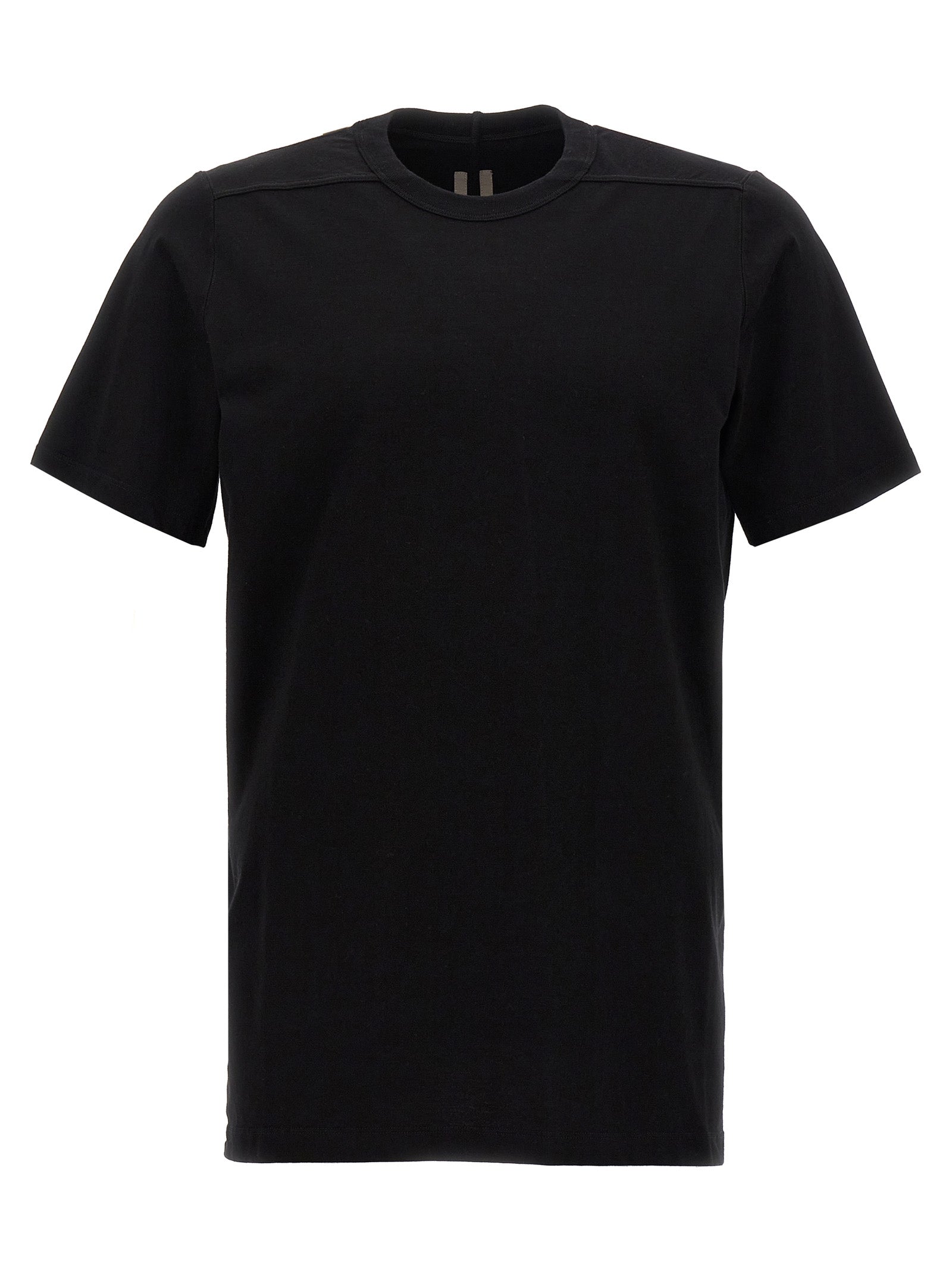 Rick Owens Black Cotton T-Shirt