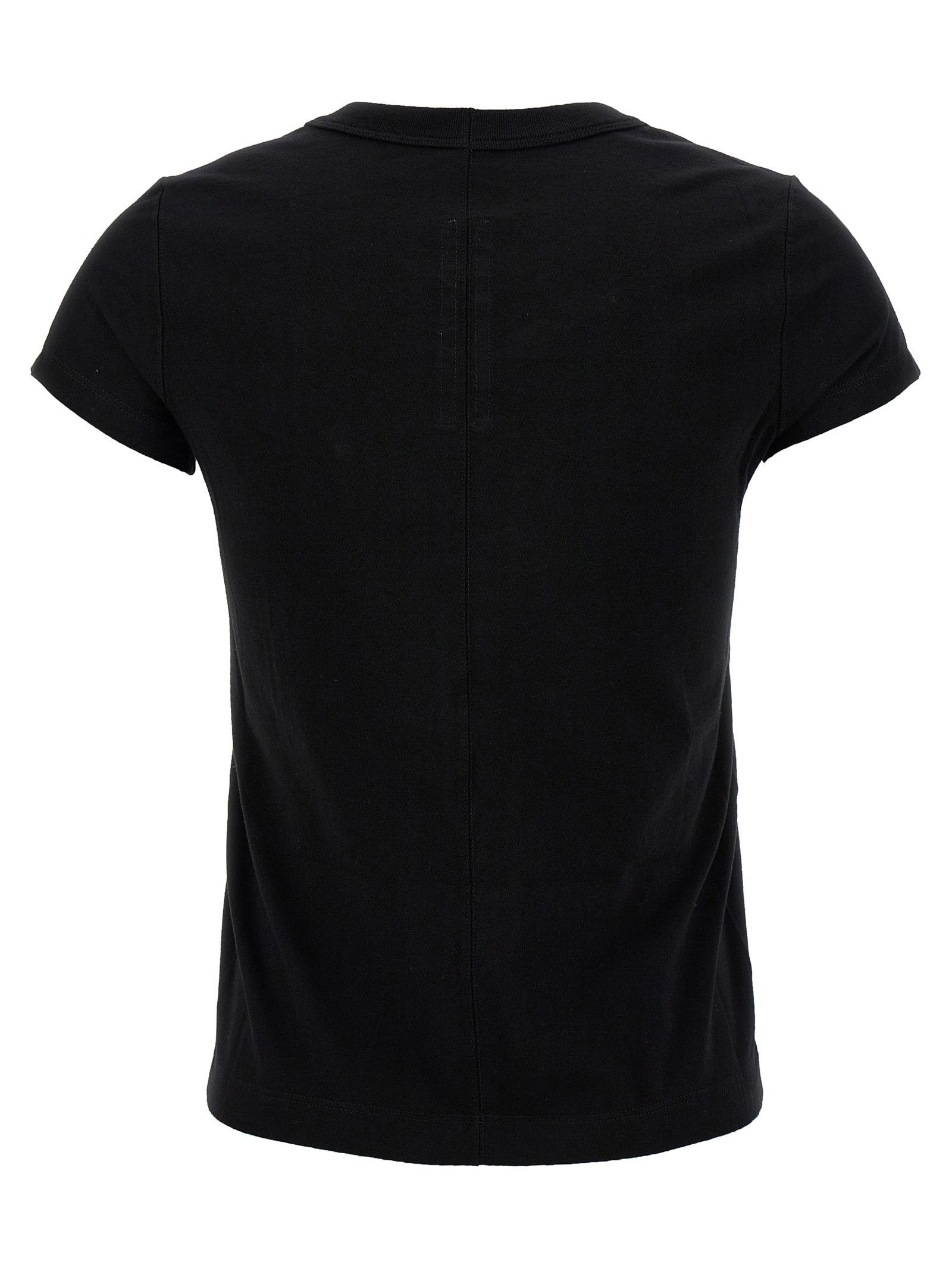 Rick Owens Black Cotton T-Shirt
