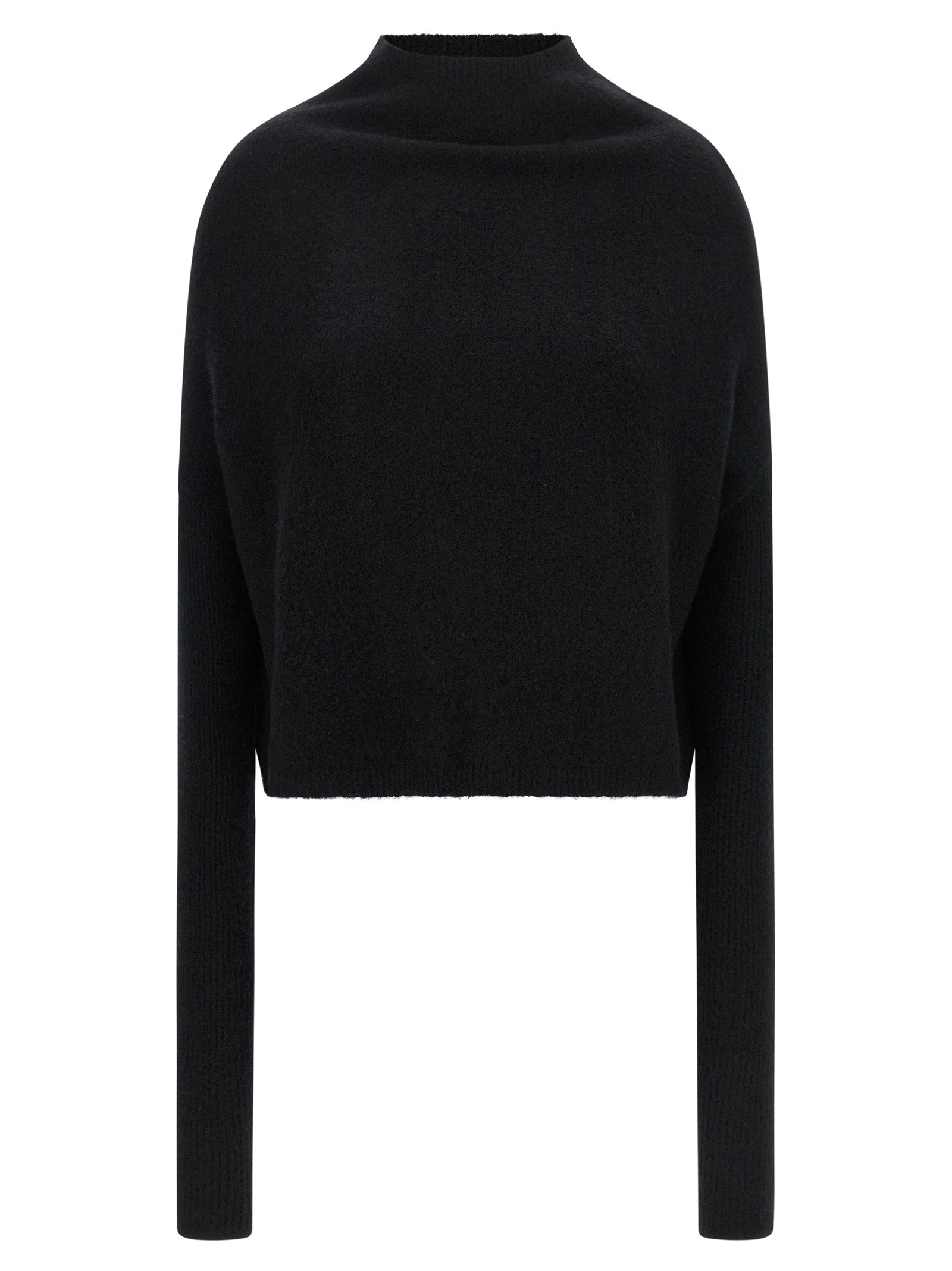 Rick Owens Black Cashmere Cardigan