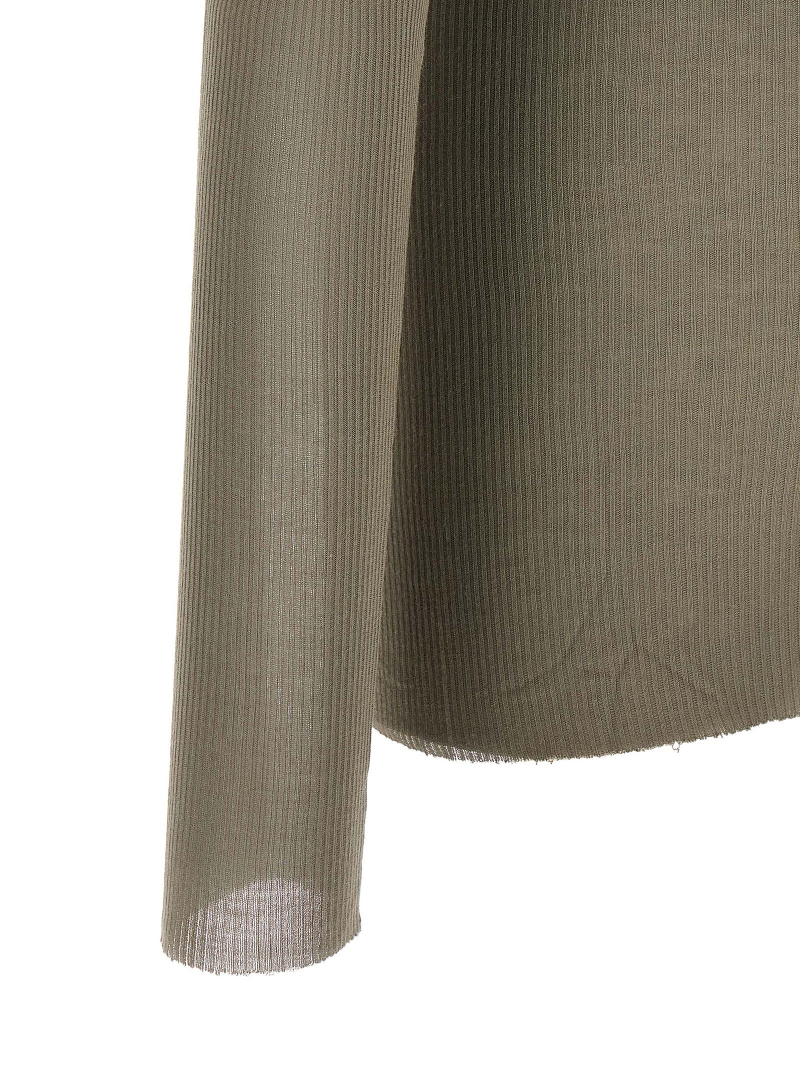 Rick Owens Gray Viscose T-Shirt