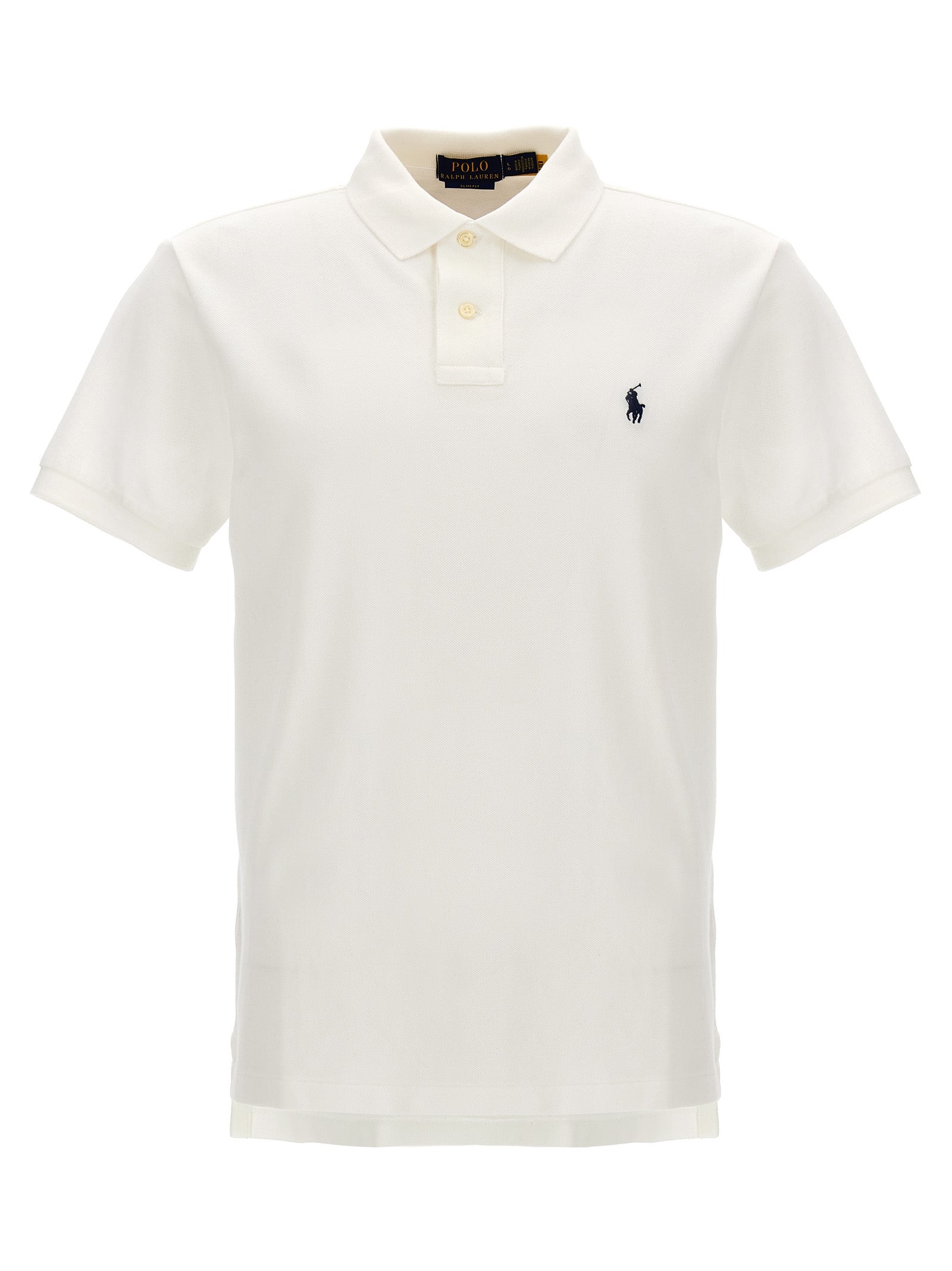 Polo Ralph Lauren White Cotton Polo Shirt
