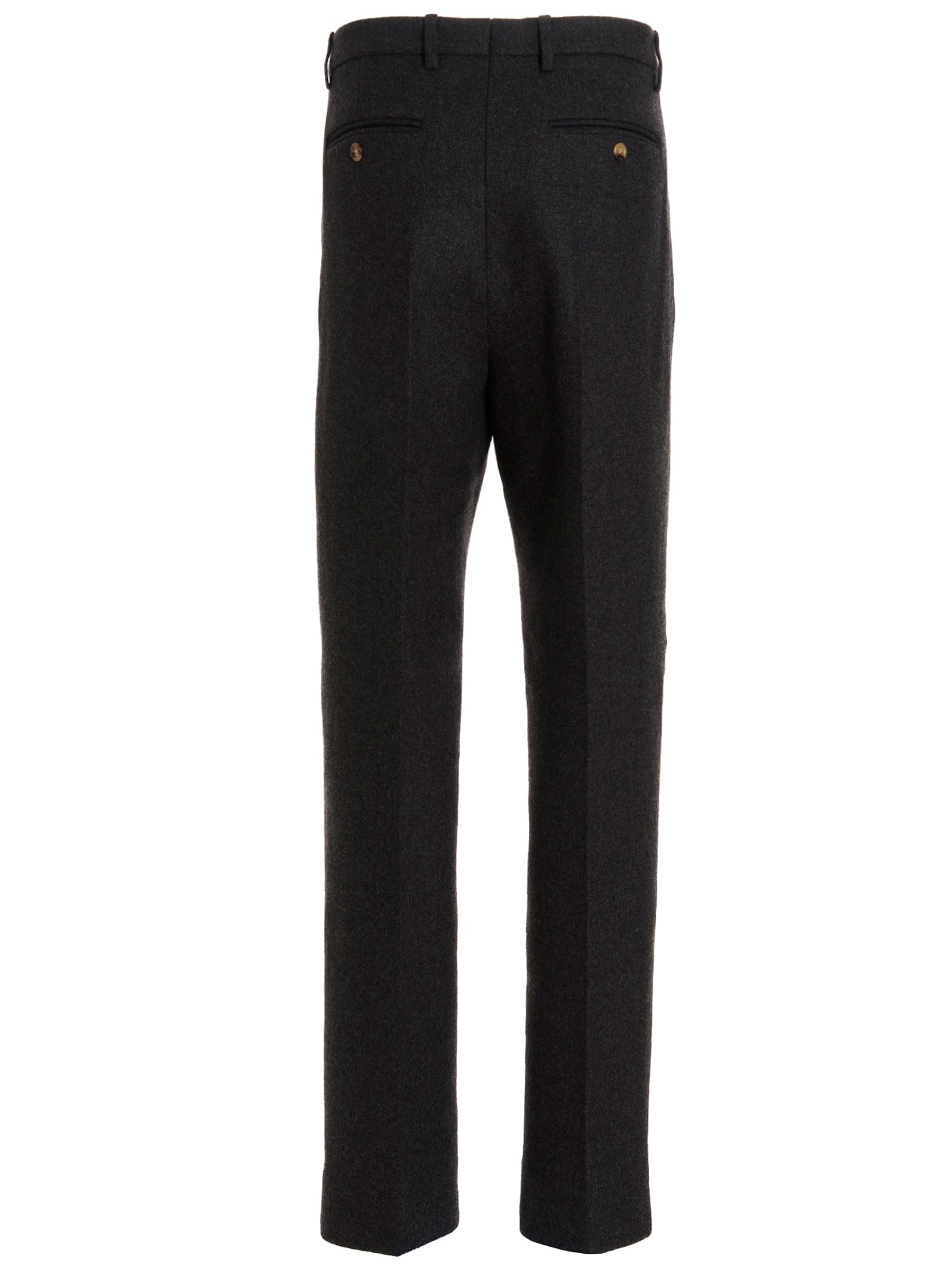 Gucci Gray Wool Dress Pants