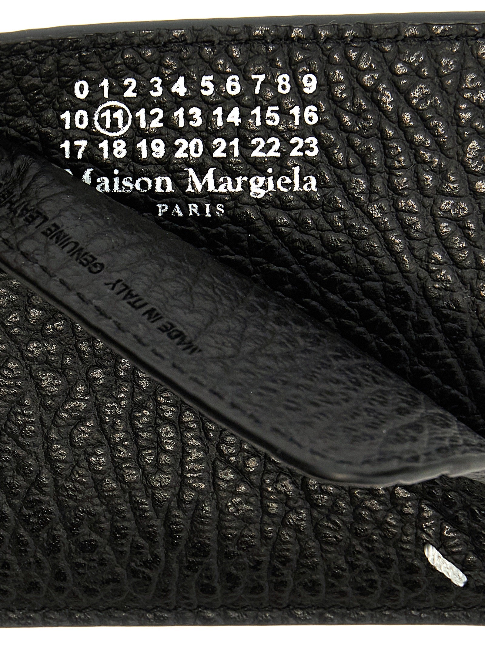 Maison Margiela Black Calfskin Cardholder