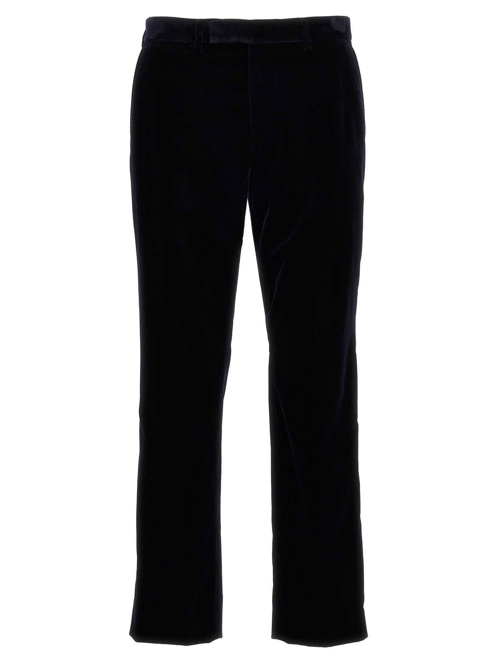 Gucci Blue Cotton Casual Pants