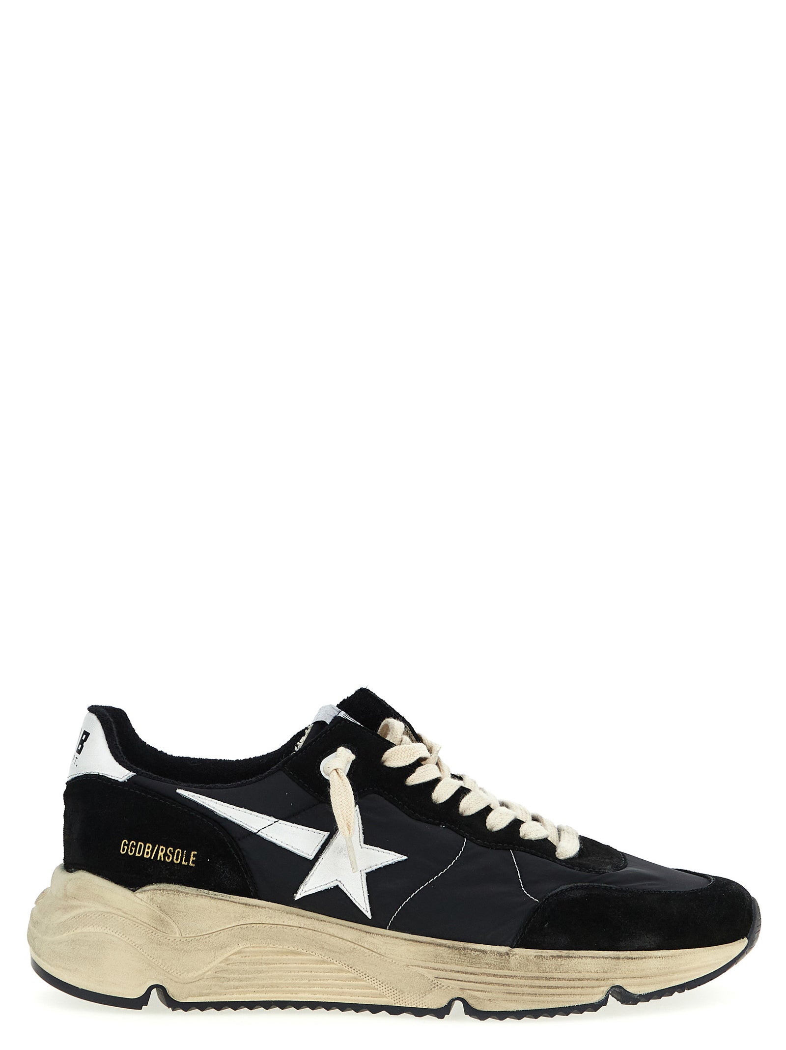 Golden Goose Bicolor Polyester Athletic Sneakers