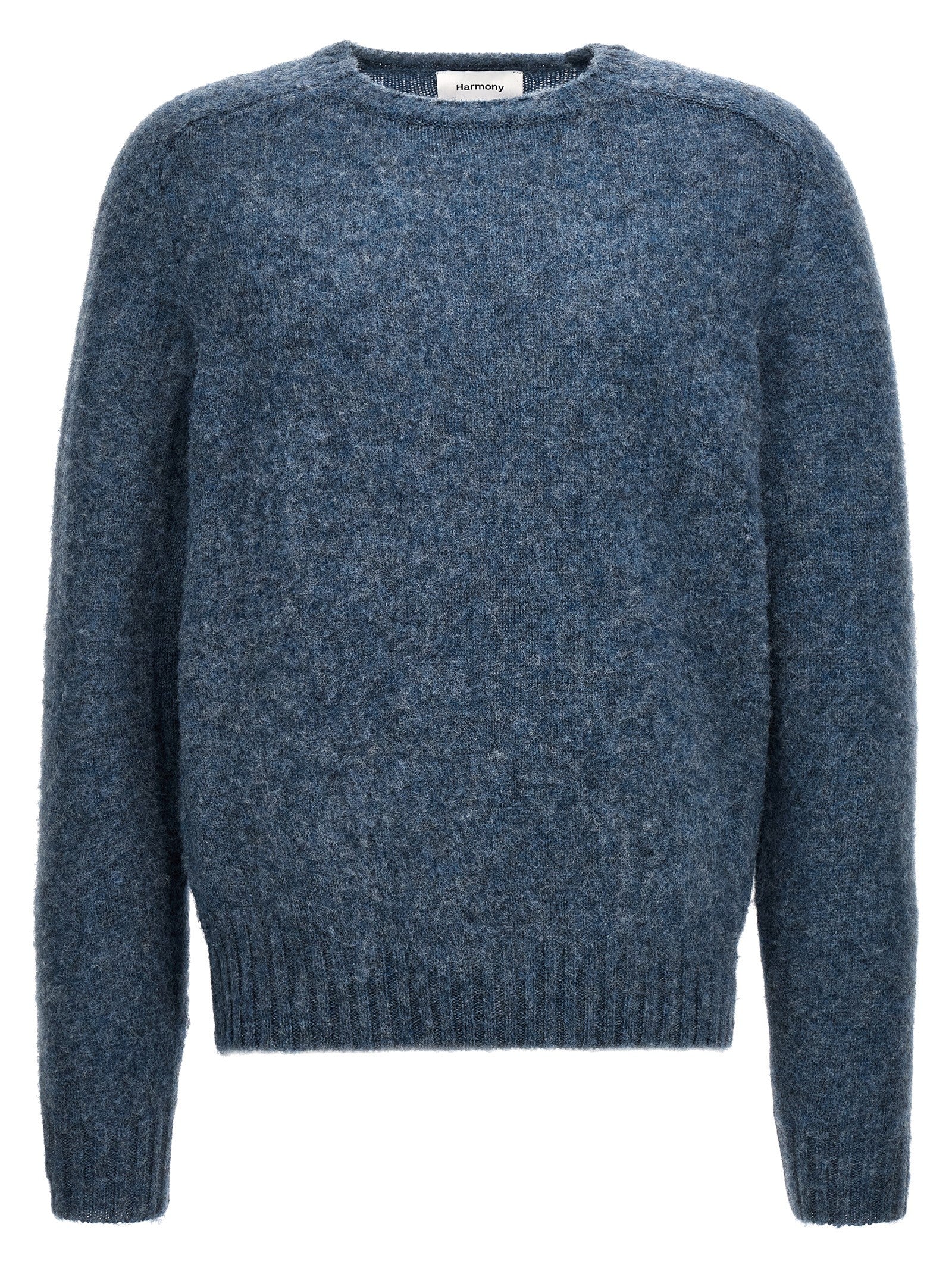Harmony Blue Wool Cardigan