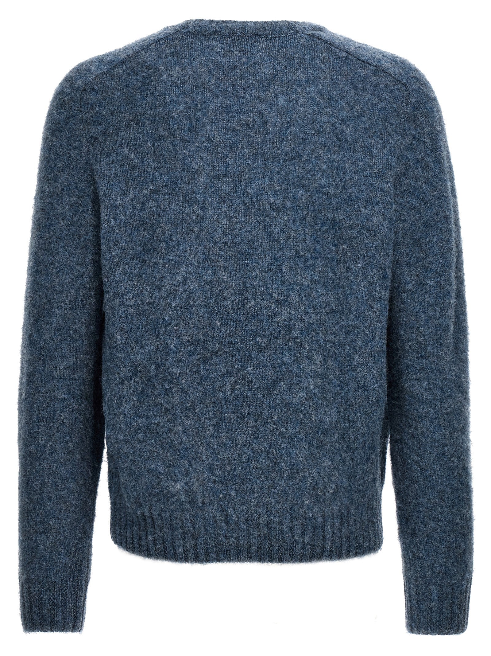 Harmony Blue Wool Cardigan
