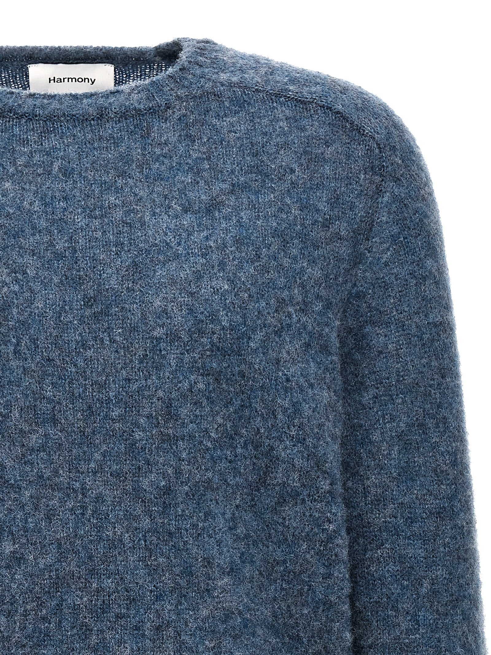 Harmony Blue Wool Cardigan