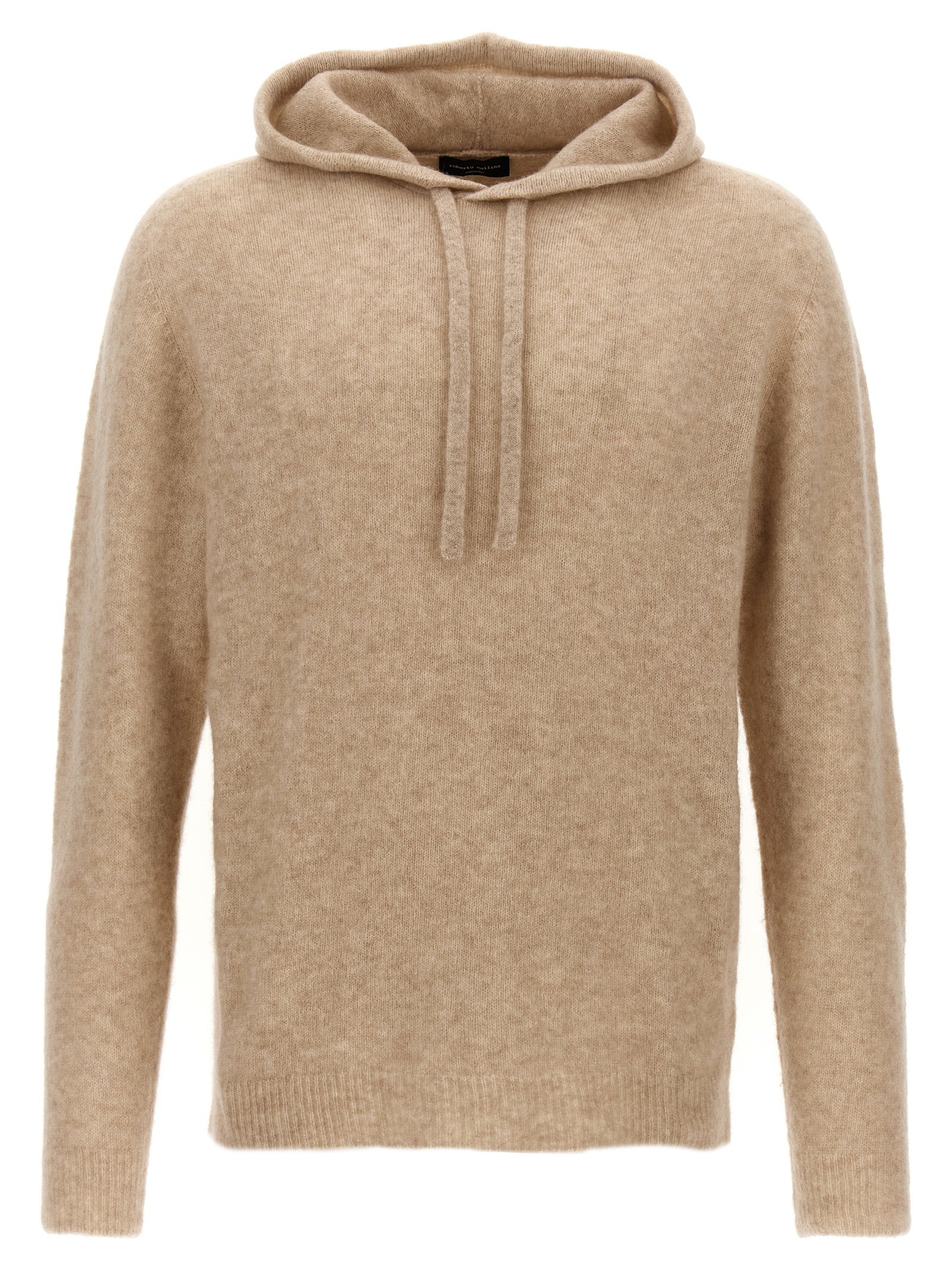 Roberto Collina Beige Cashmere Cardigan