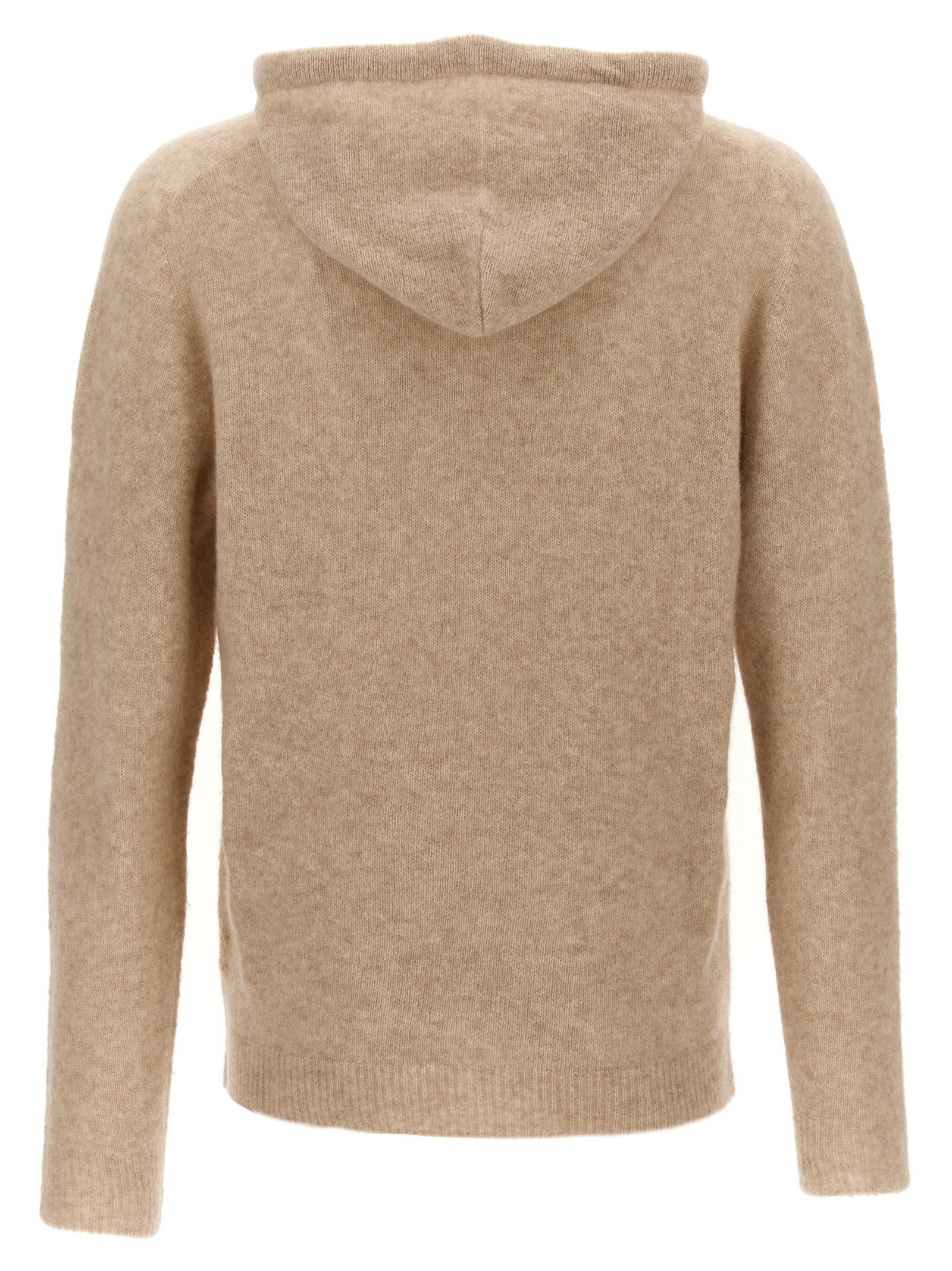 Roberto Collina Beige Cashmere Cardigan