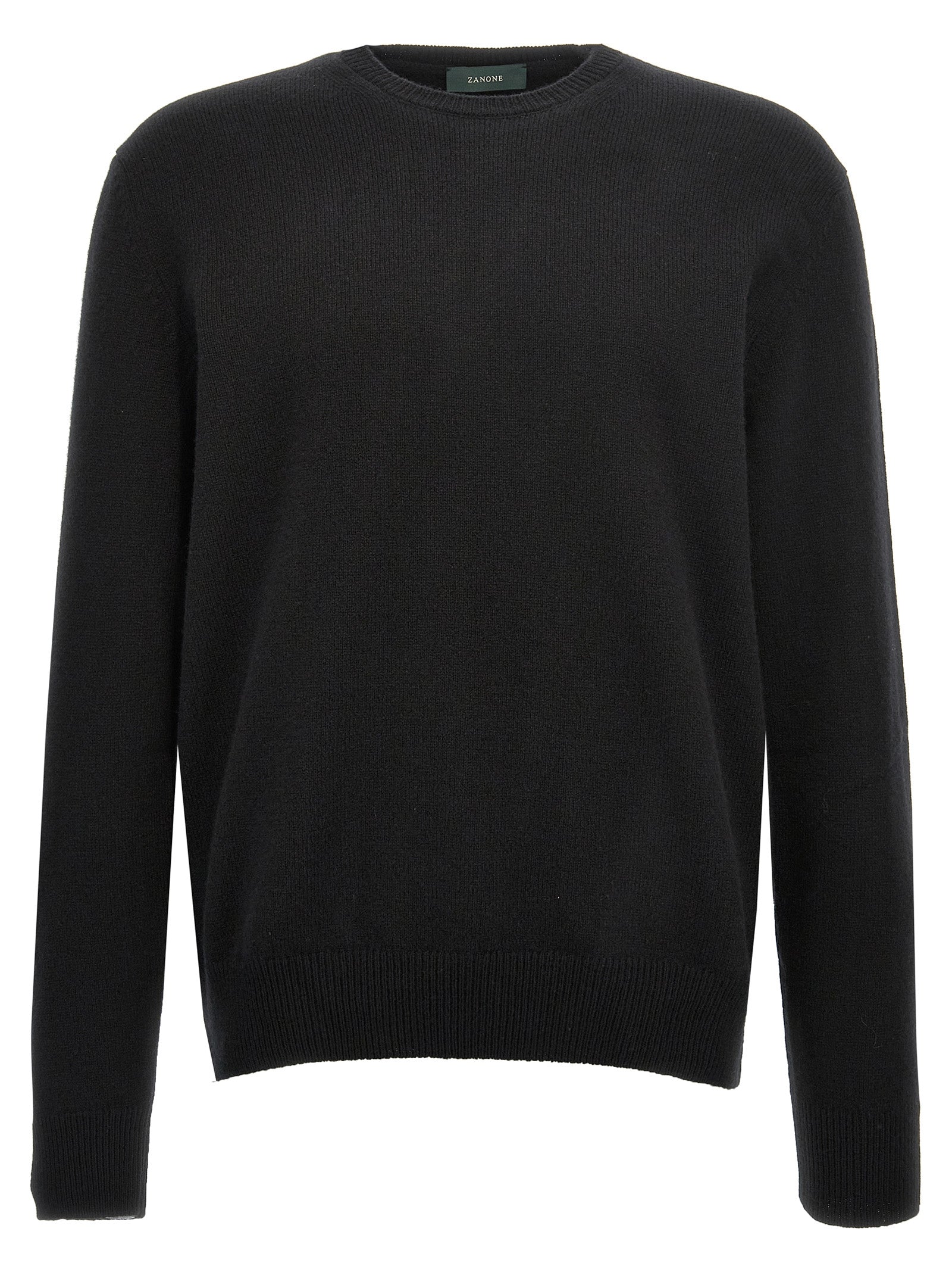 ZANONE Black Virgin Wool Cardigan
