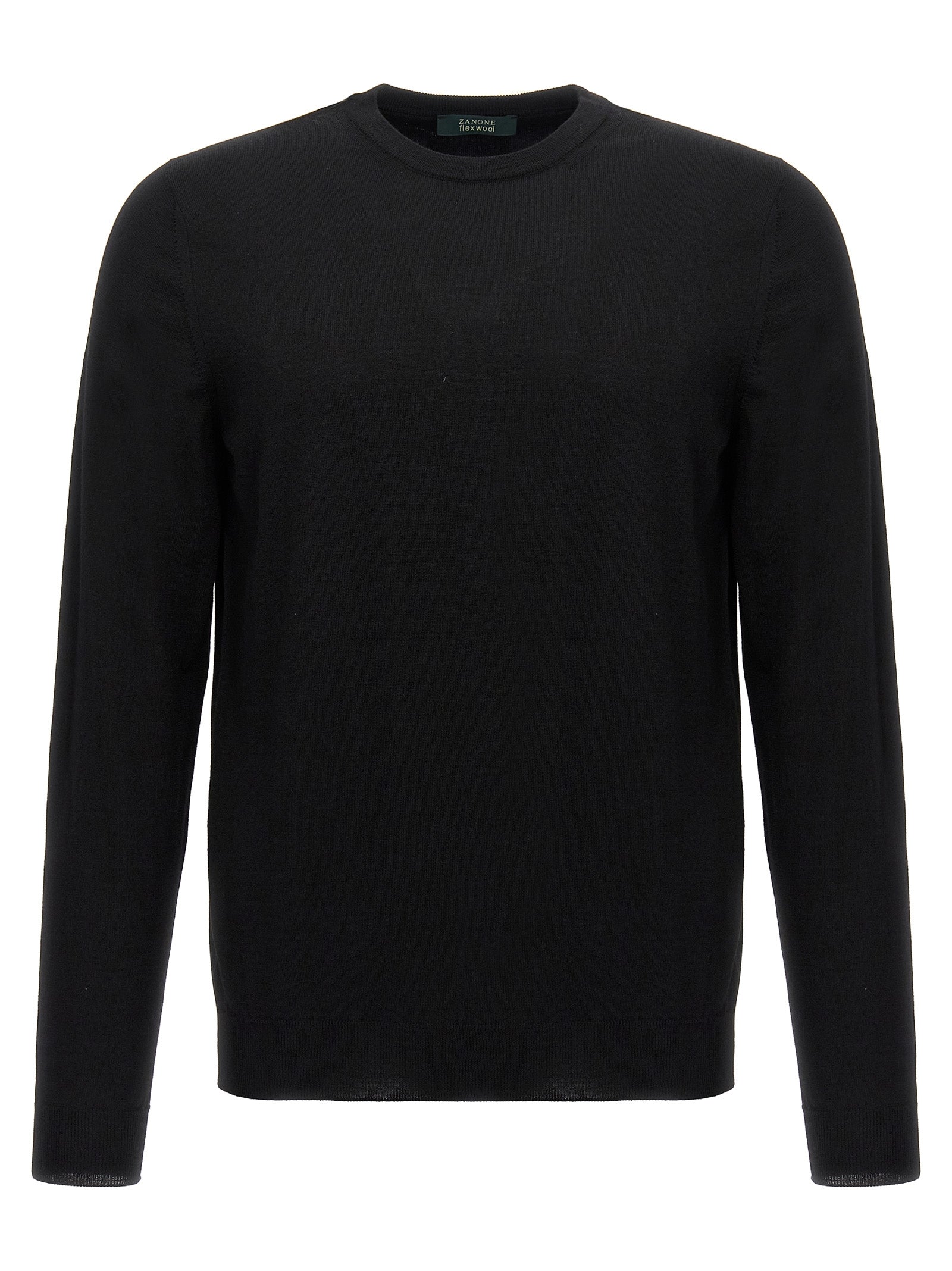 ZANONE Black Virgin Wool Cardigan