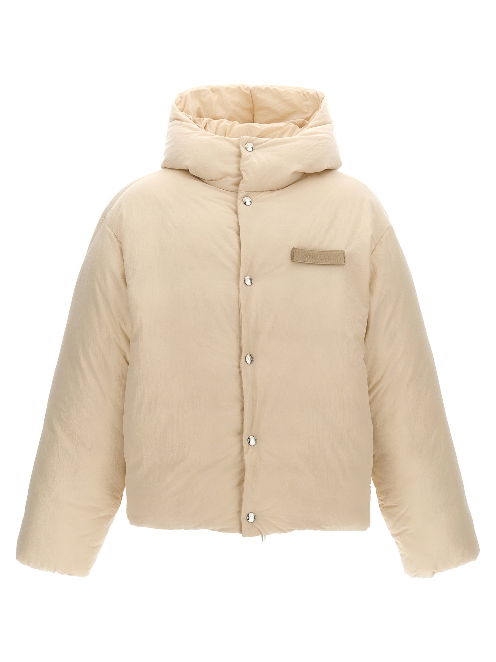 Jacquemus White Polyamide Full-Length Jacket