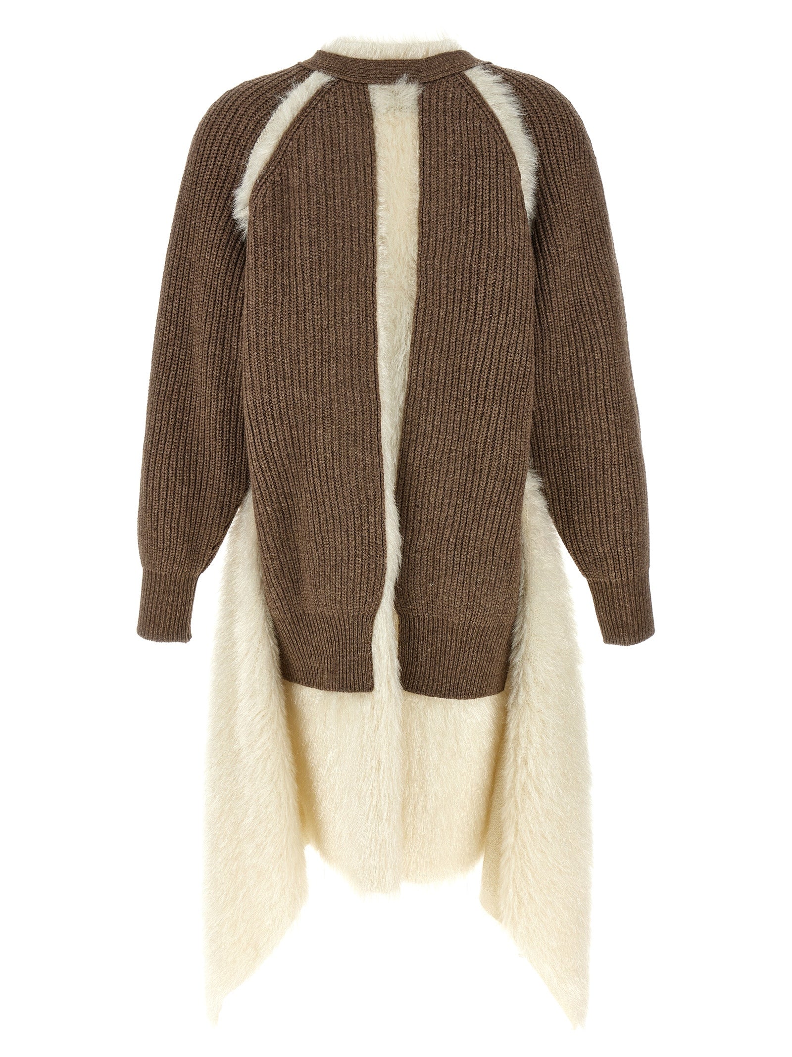 Undercover Brown Wool Cardigan
