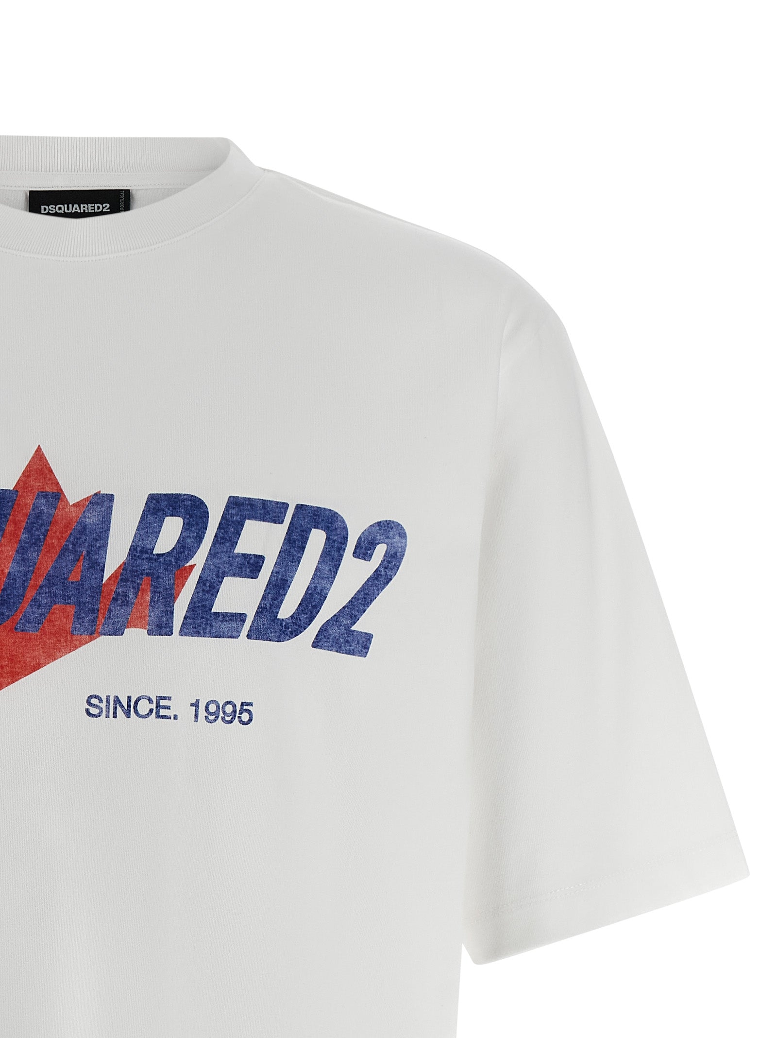 Dsquared² White Cotton T-Shirt