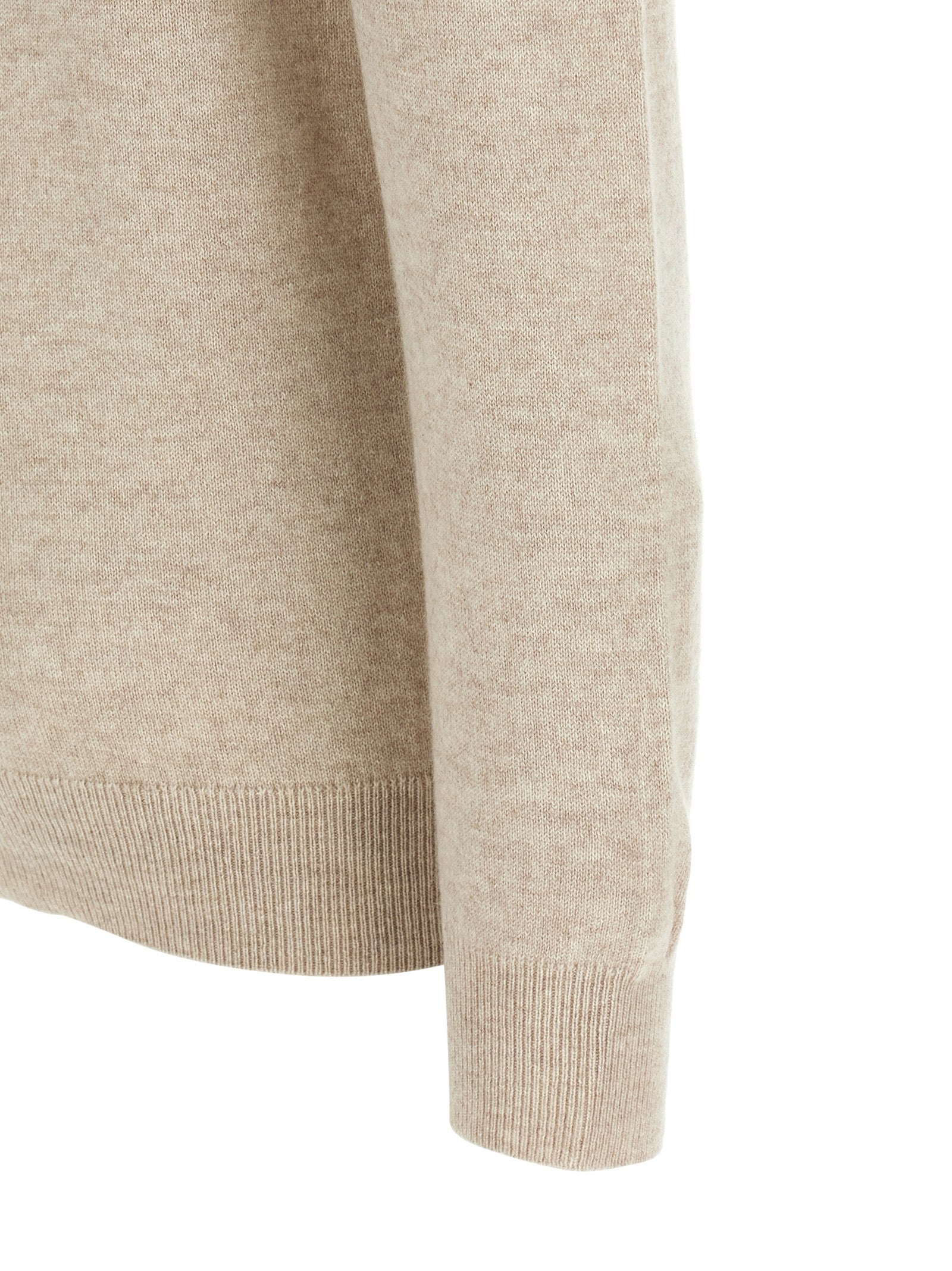 Brunello Cucinelli Beige Cashmere Cardigan