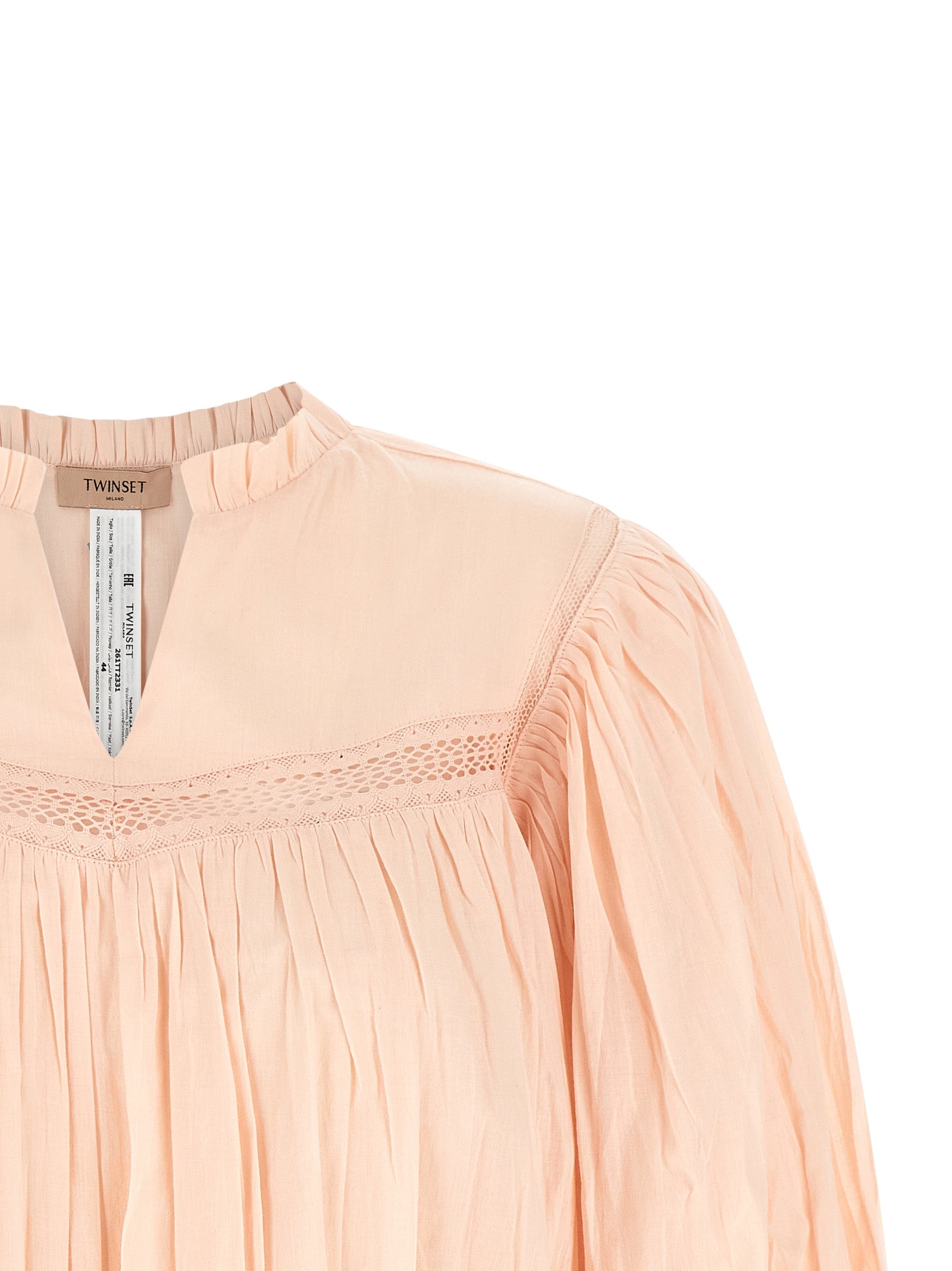 Twinset Multicolor Cotton Blouse