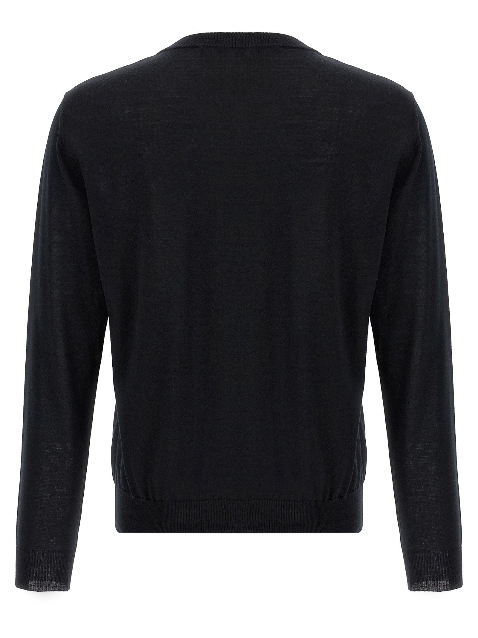 Valentino Garavani Black Virgin Wool Cardigan