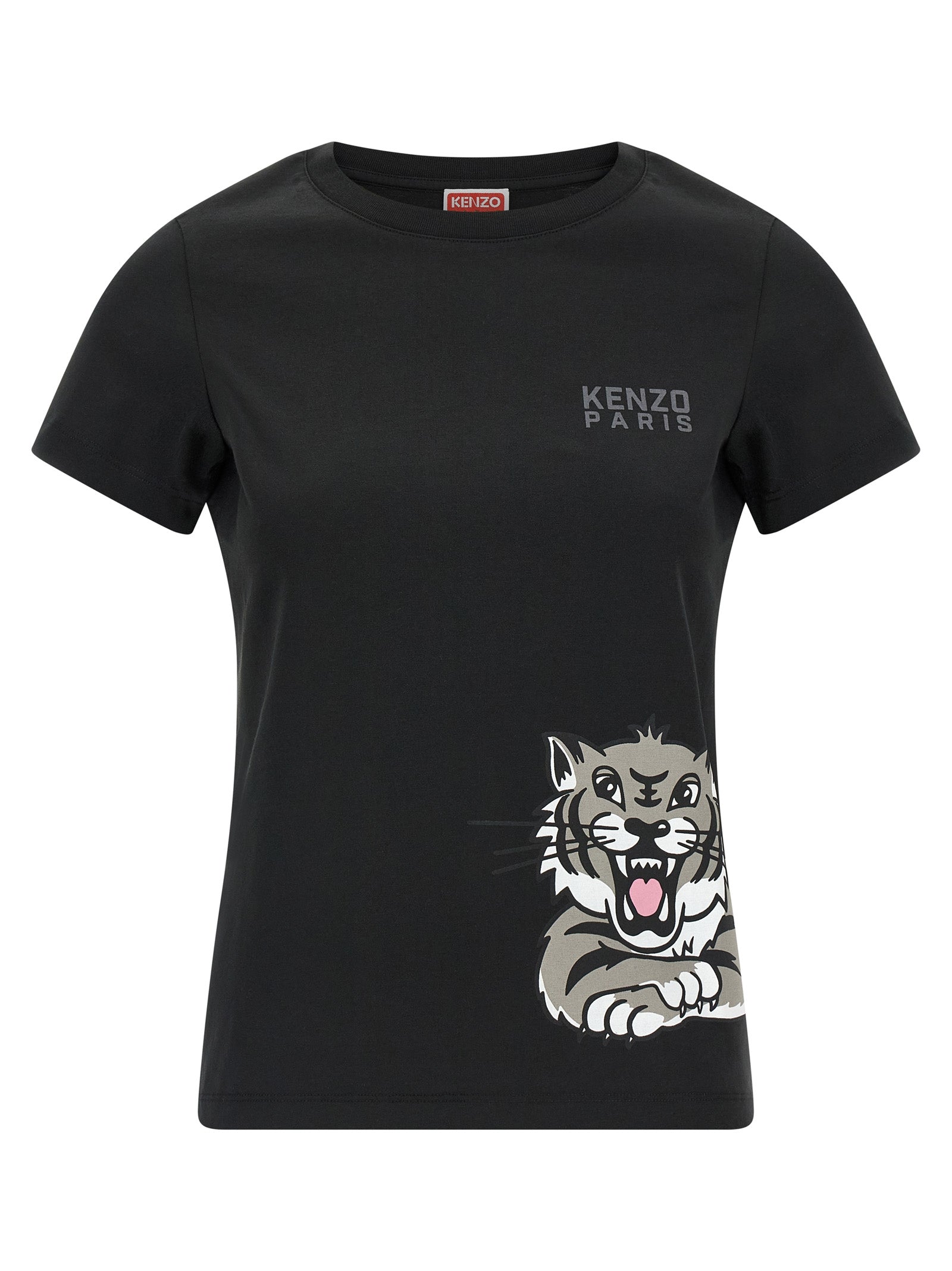 Kenzo Black Cotton T-Shirt