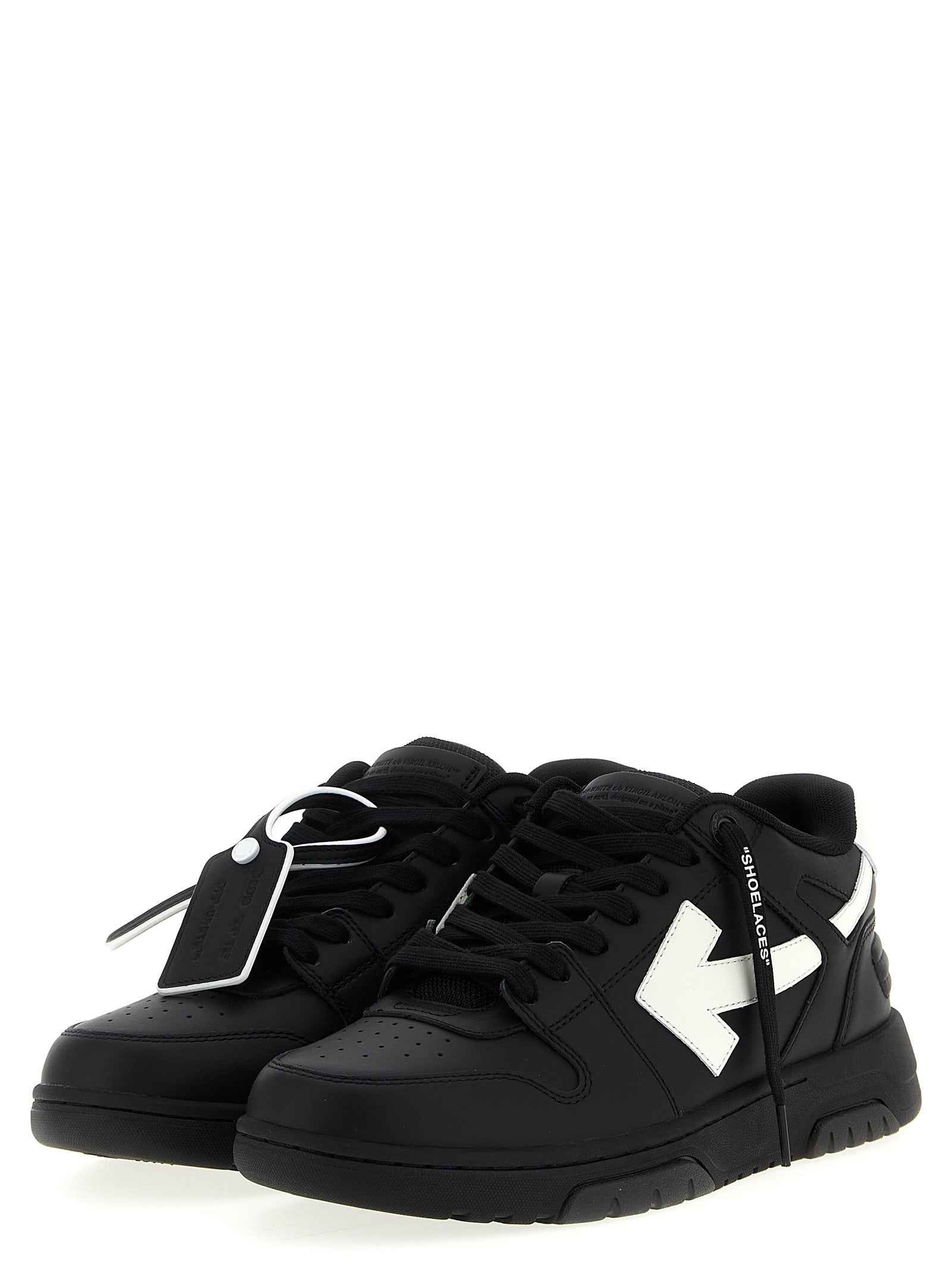 Off-White Bicolor Recycled Polyester Low Top Sneakers