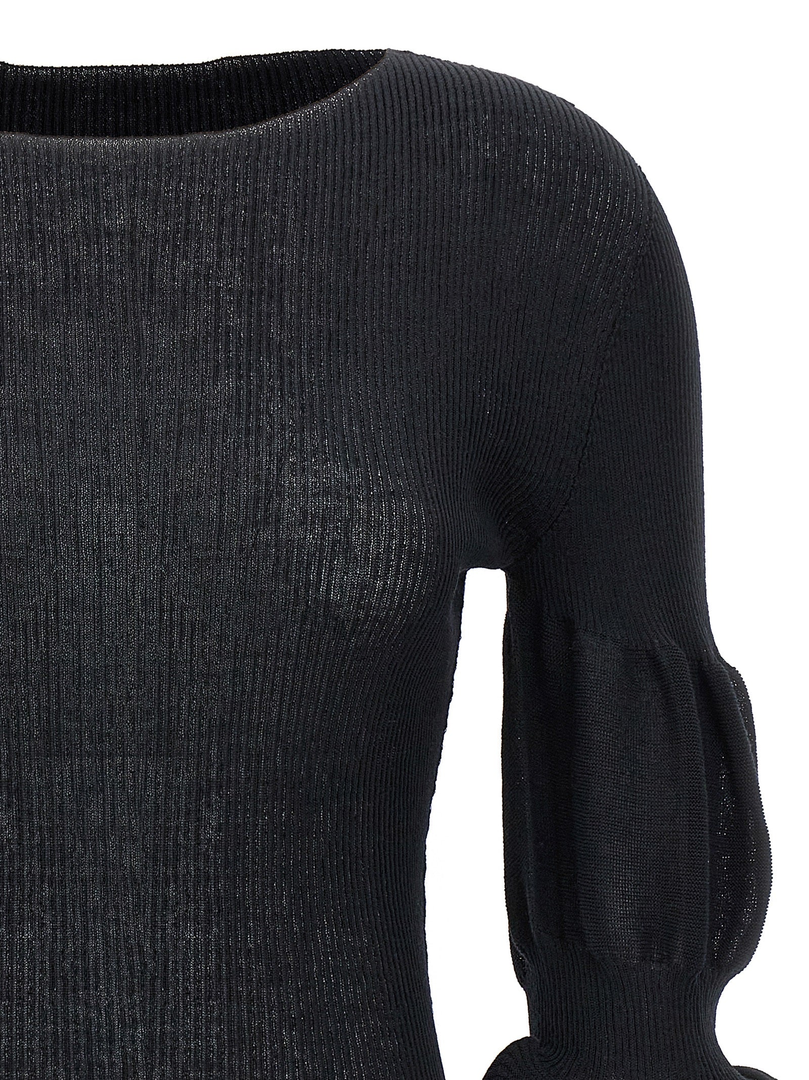 Issey Miyake Black Polyester Sweatshirt