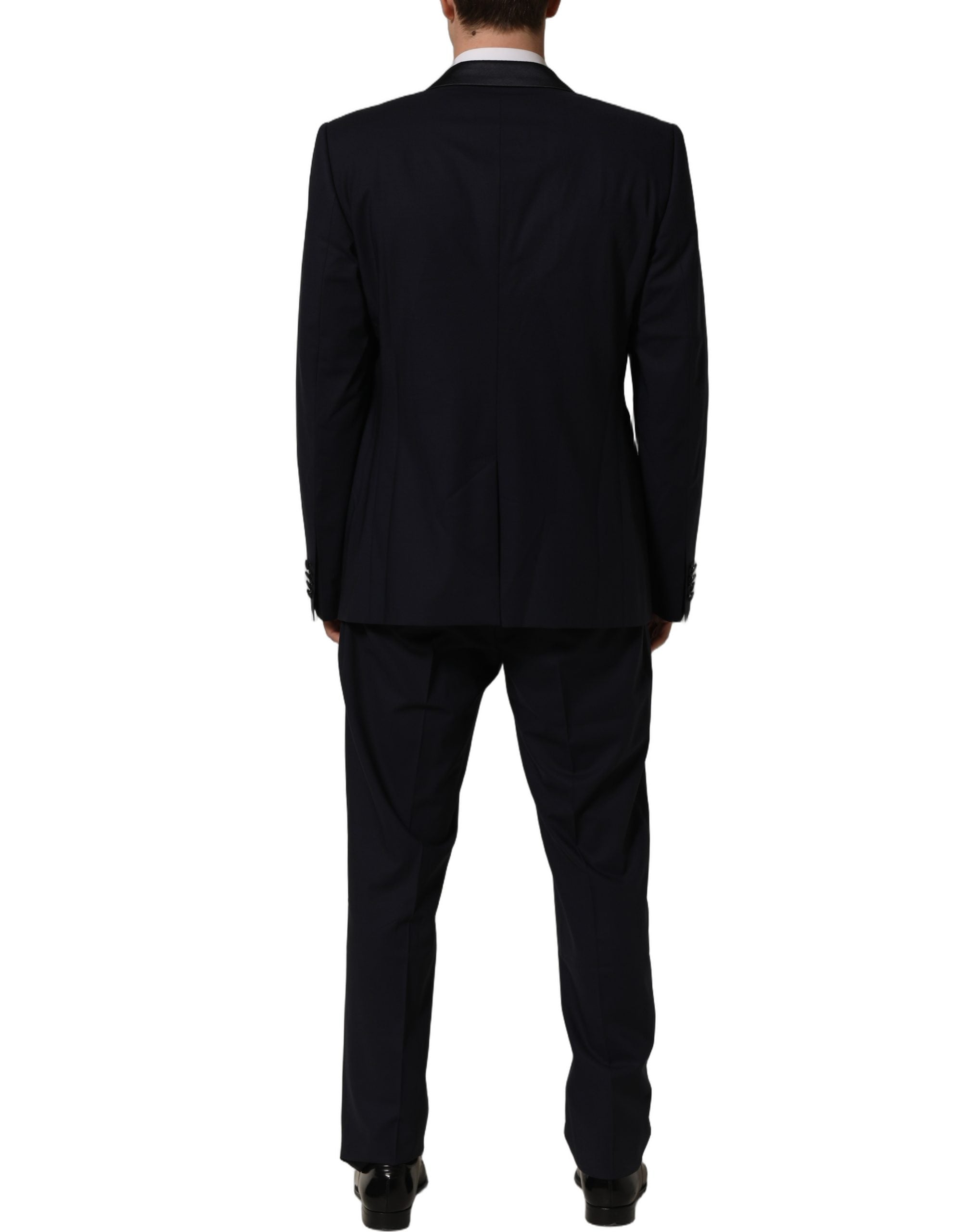 Dolce & Gabbana Dark Blue Single Breasted 2 Piece Men Suit