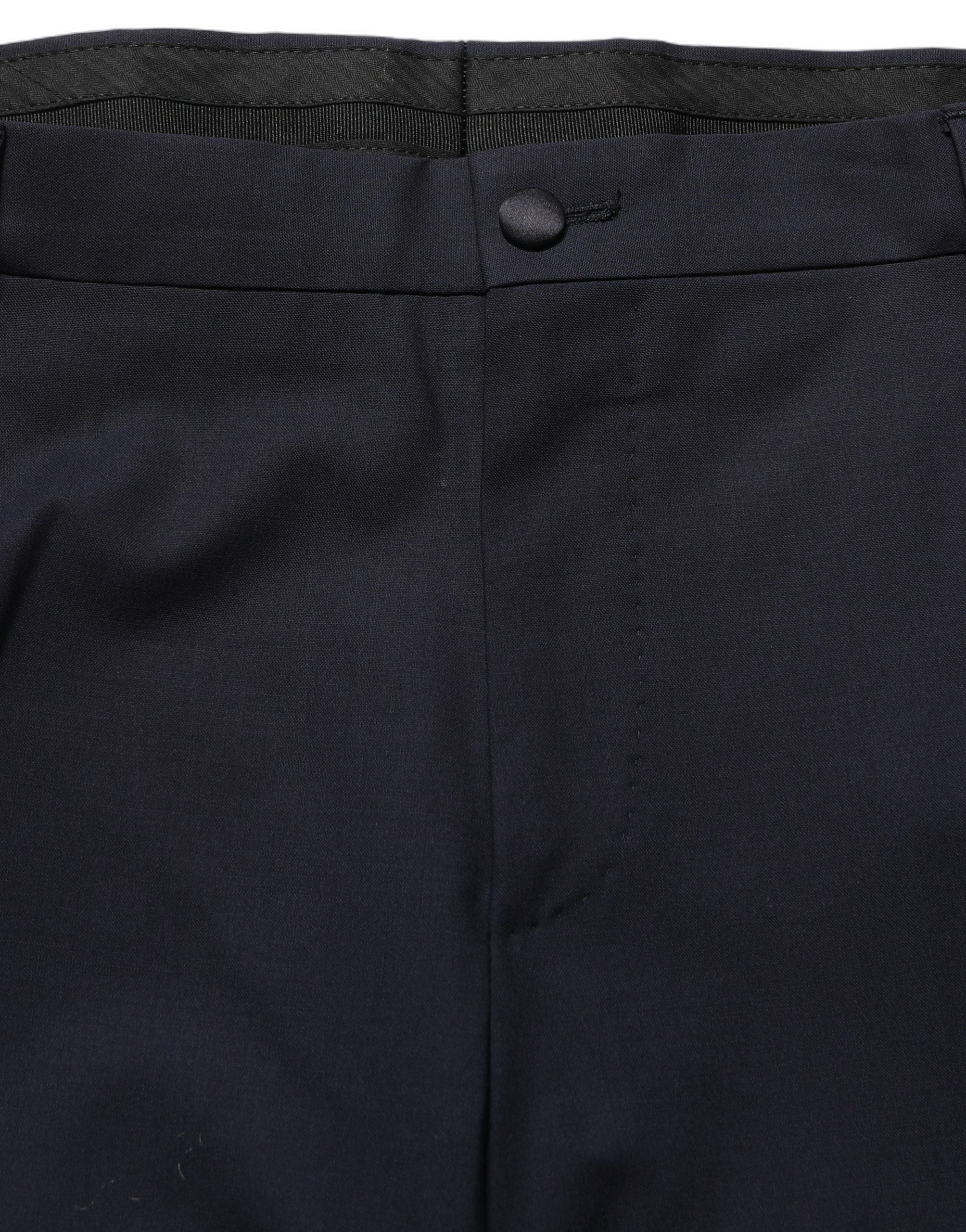Dolce & Gabbana Dark Blue Single Breasted 2 Piece Men Suit
