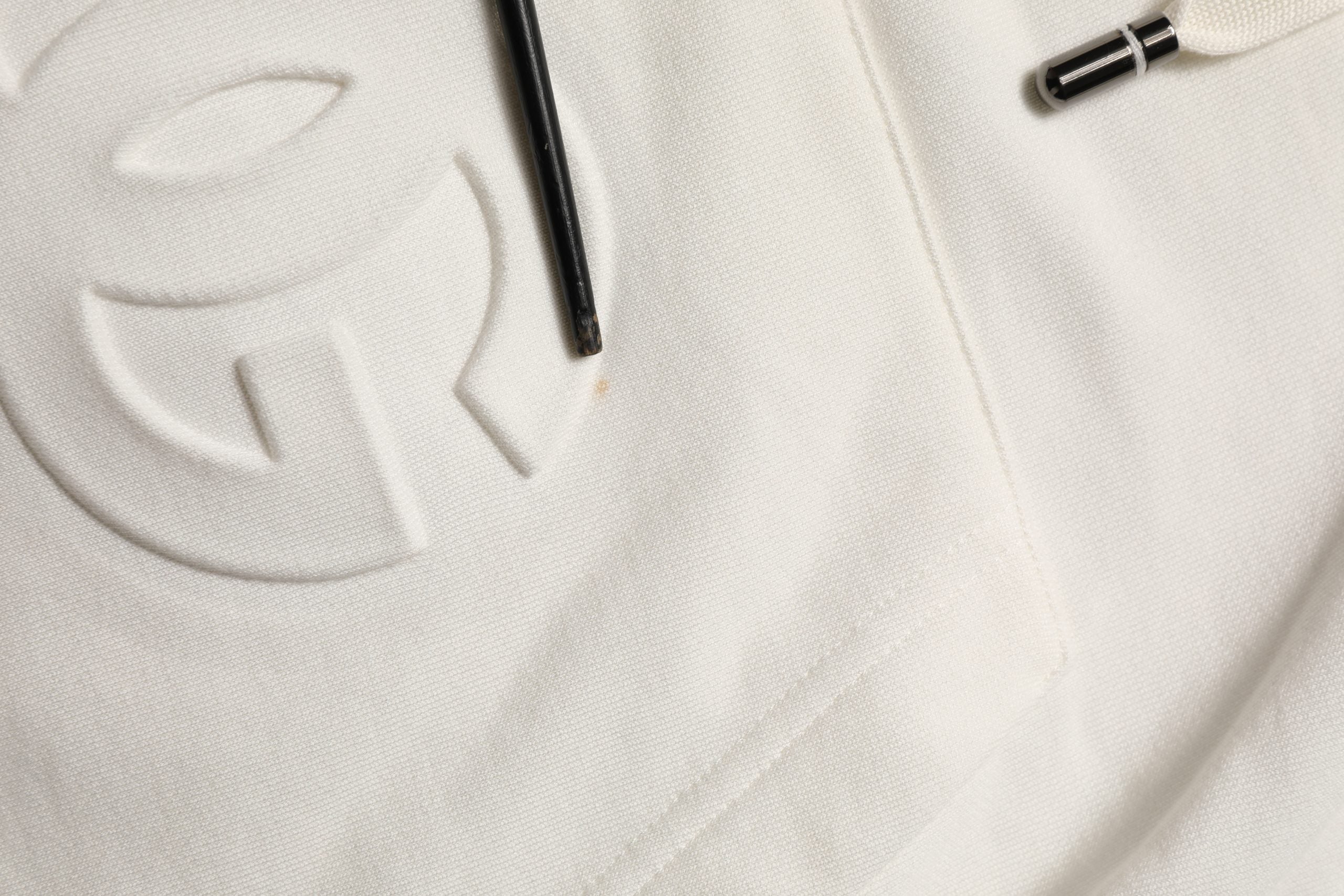 Dolce & Gabbana White Logo Hooded PulloverSweatshirt Sweater