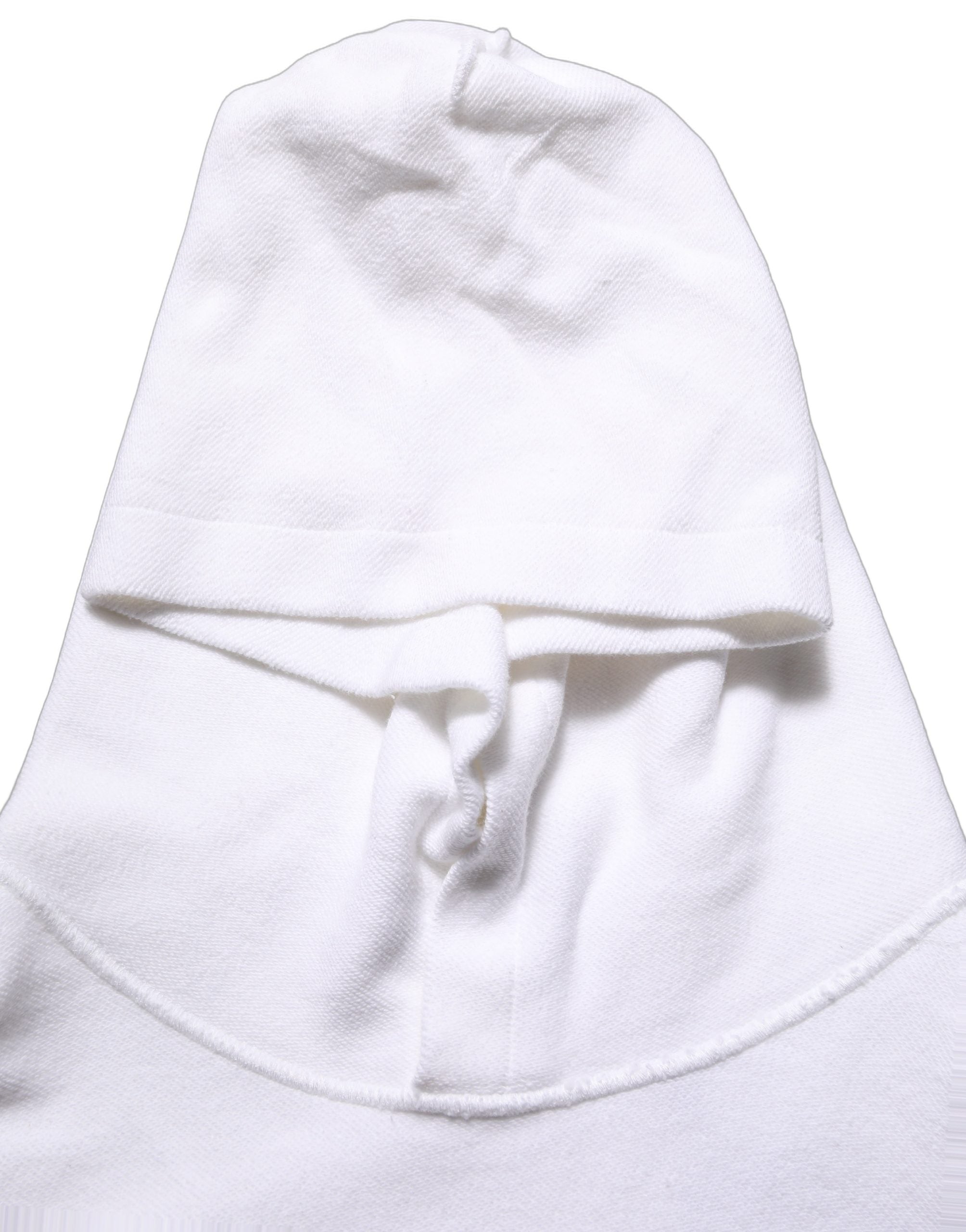 Dolce & Gabbana White Blue Stripe Hooded Sweatshirt Sweater