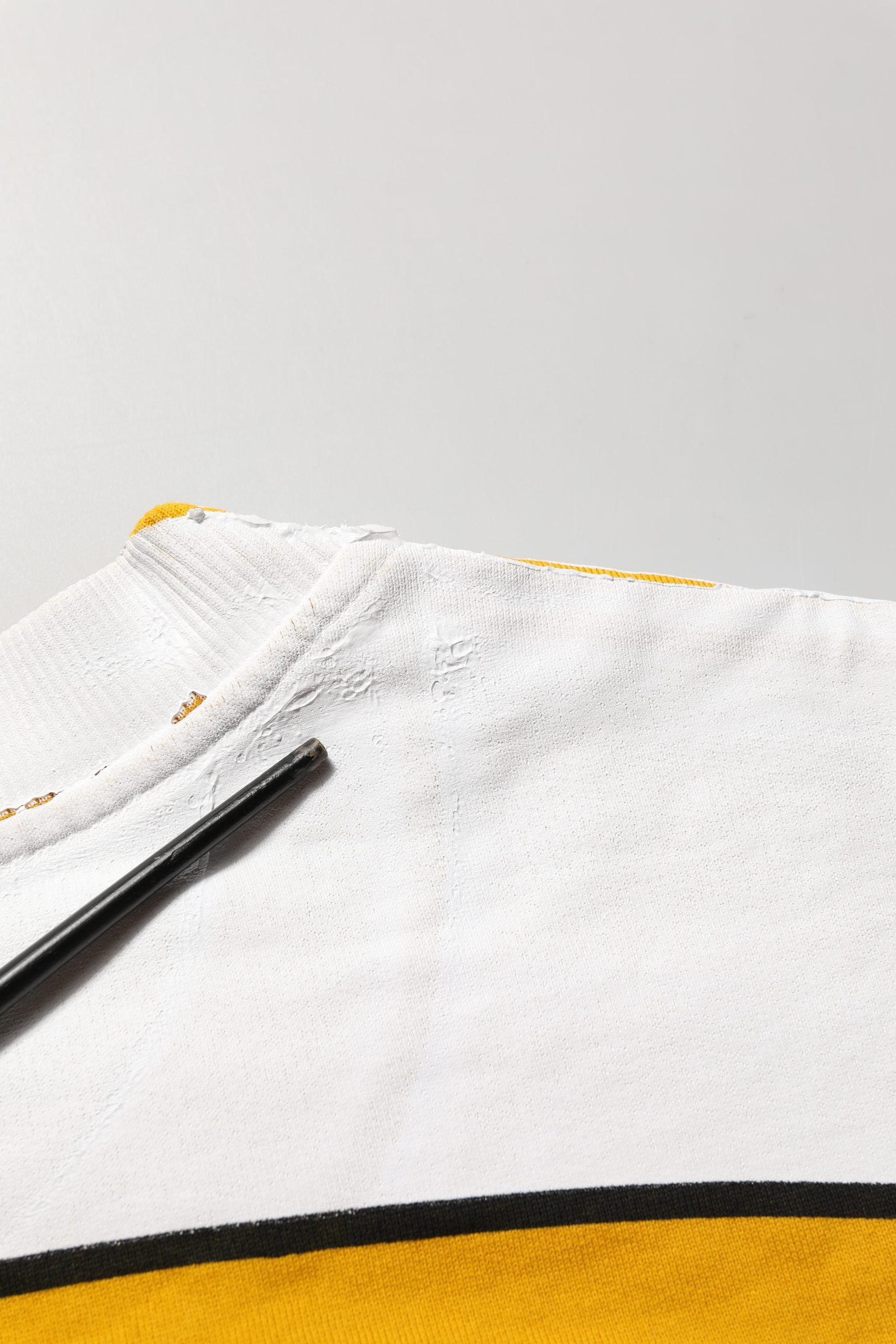Dolce & Gabbana Yellow Crew Neck Jersey Sweatshirt Sweater