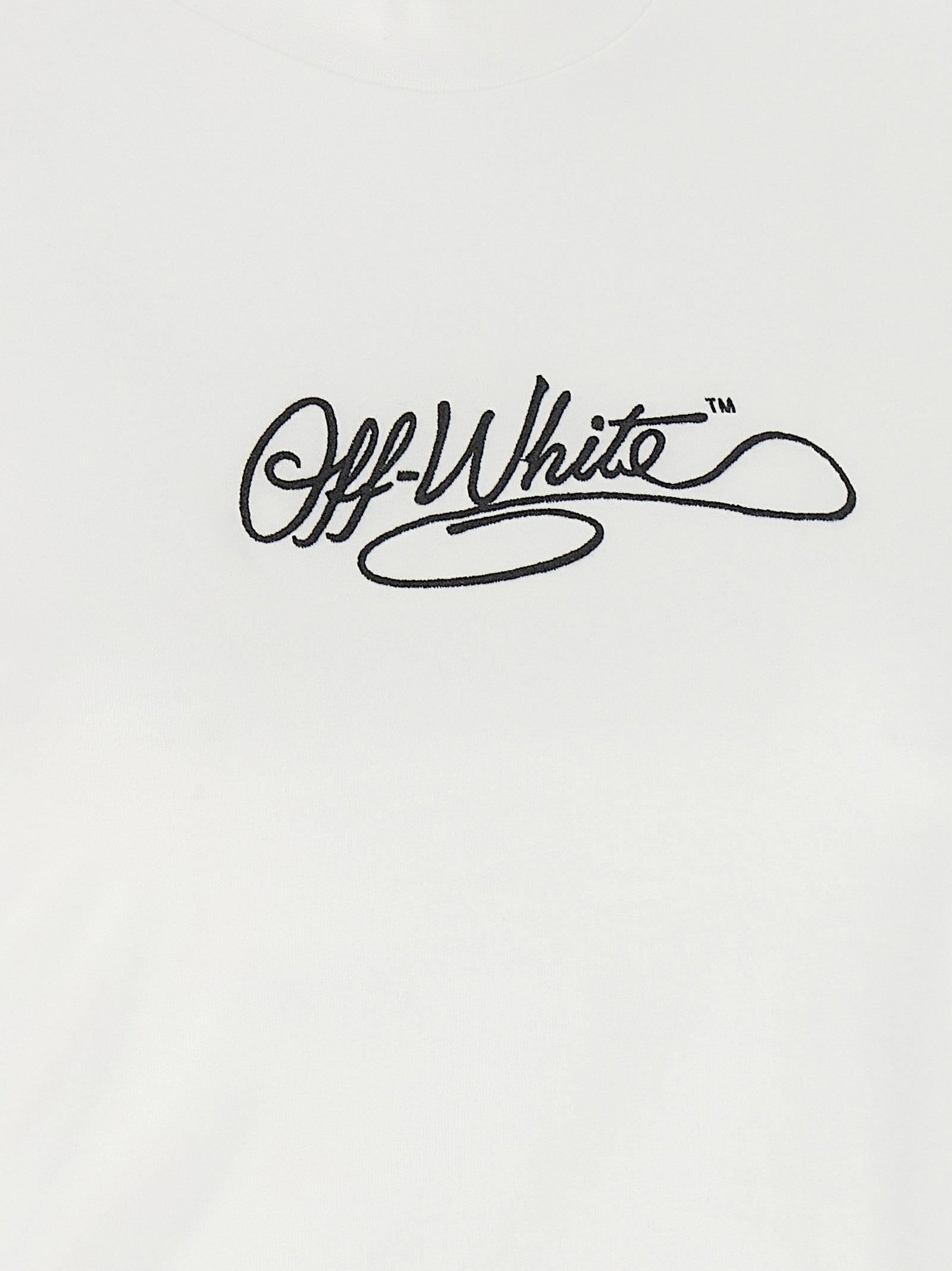 Off-White White Cotton T-Shirt