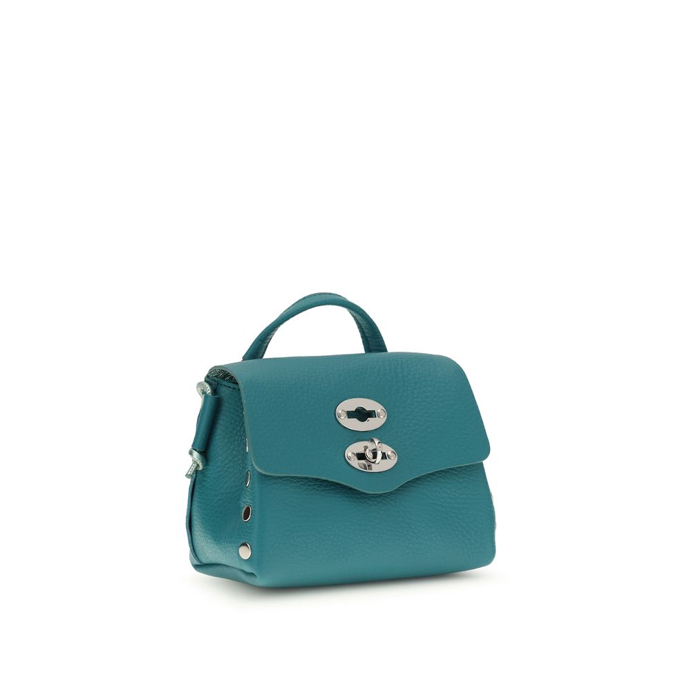 Zanellato Bicolor Calf Leather Bos Taurus Shoulder Bag
