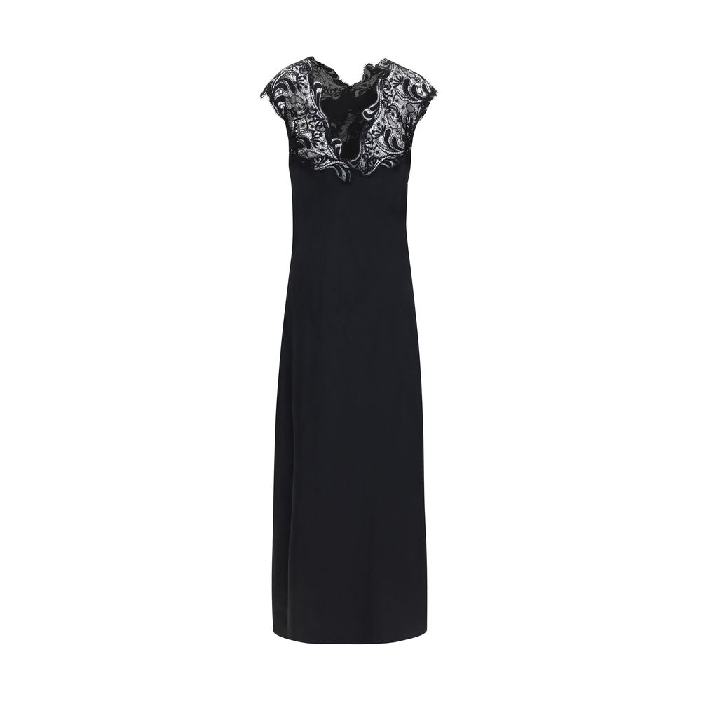 Ferragamo Black Silk Cocktail Dress
