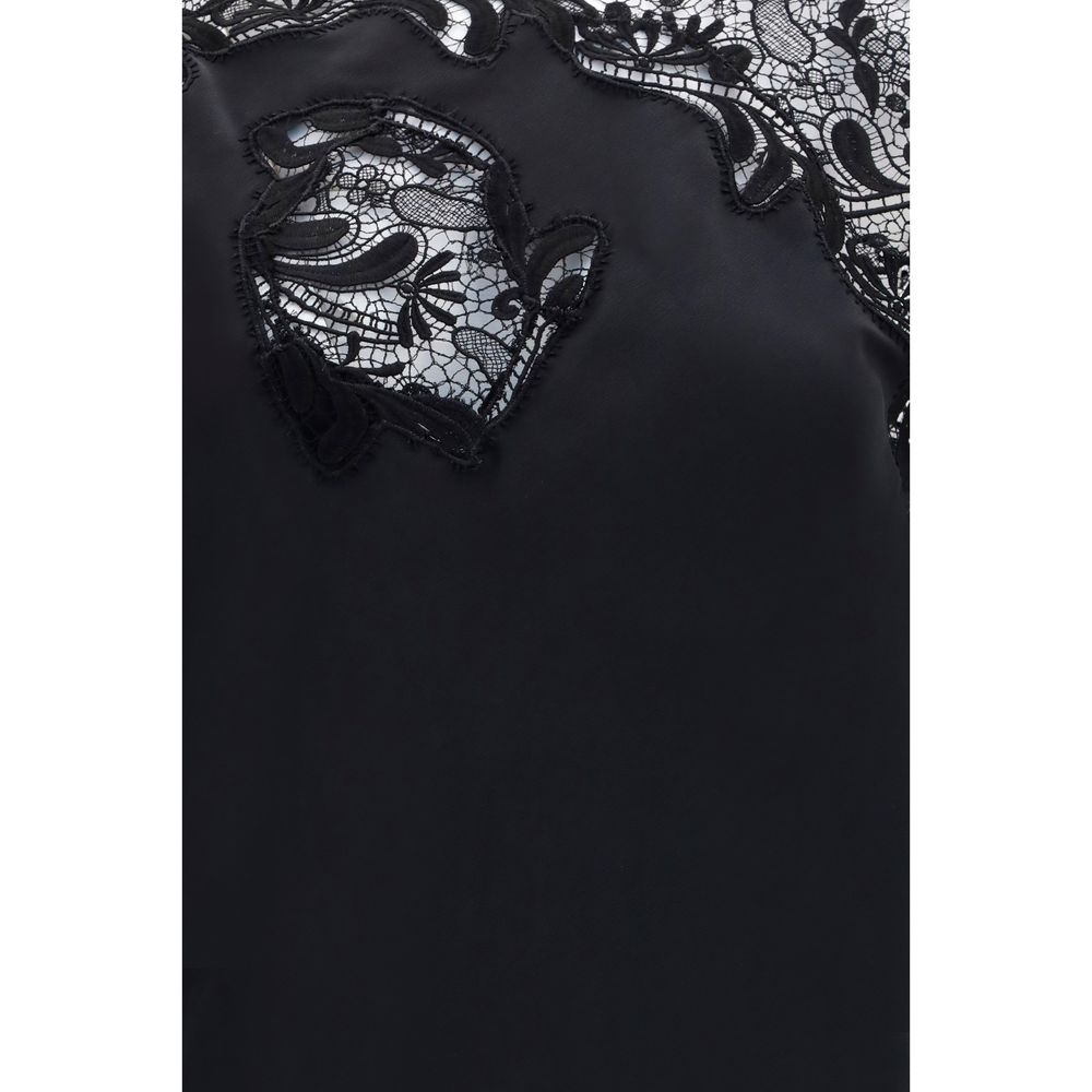 Ferragamo Black Silk Cocktail Dress