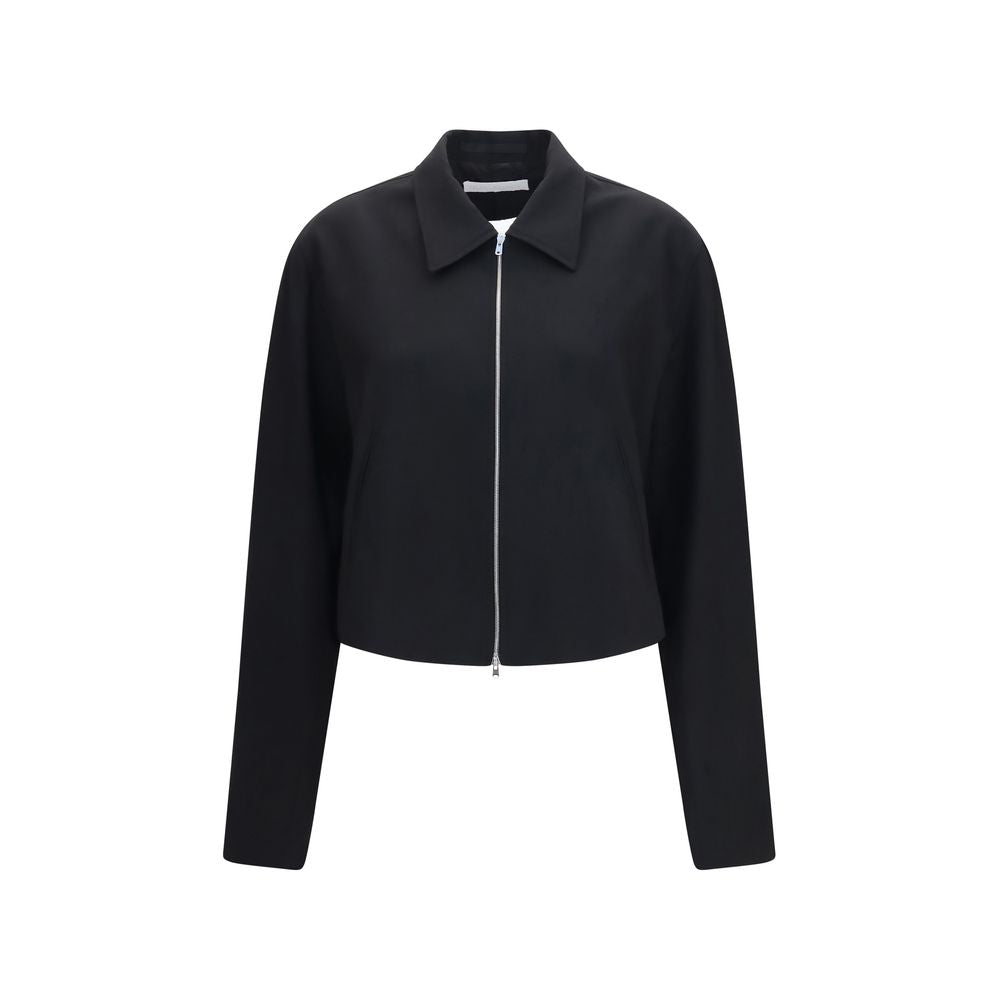 Our Legacy Black Wool Oves Aries Full-Length Jacket