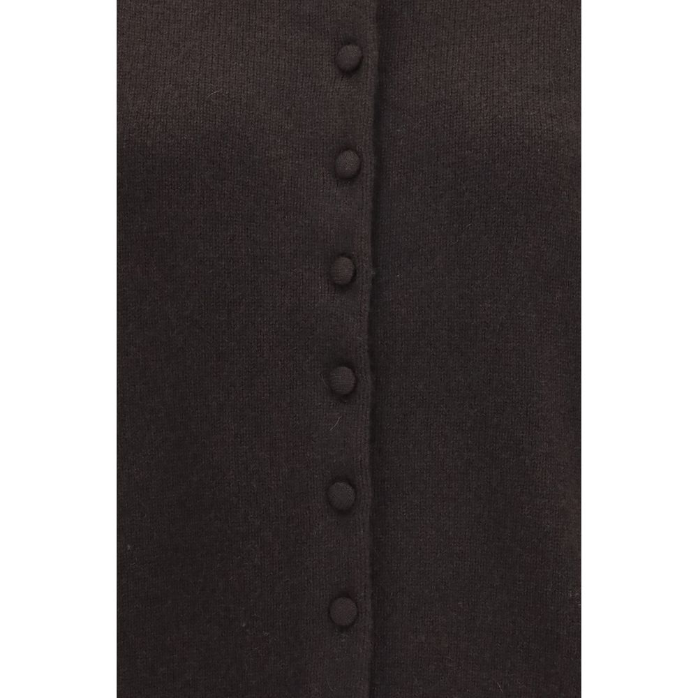 Lisa Yang Brown Cashmere Cardigan