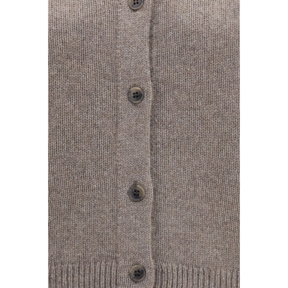 Lisa Yang Beige Cashmere Cardigan