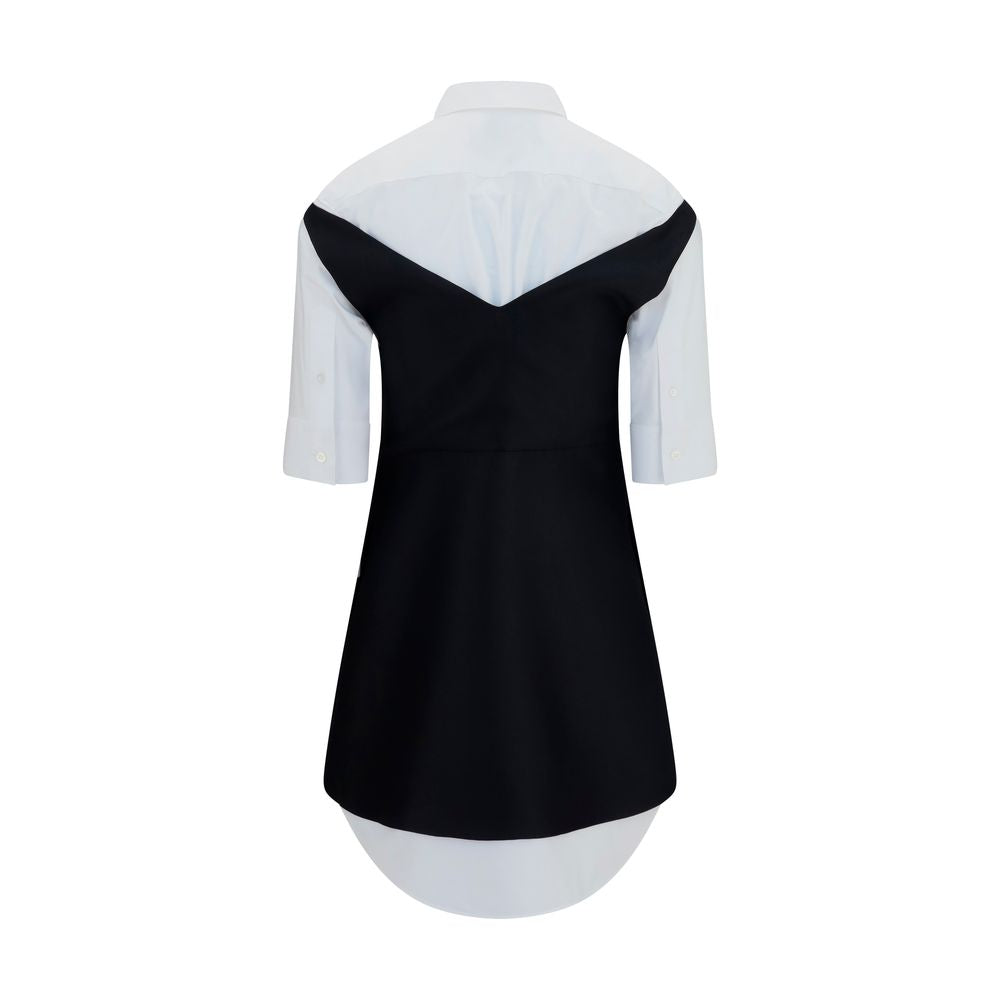 Balenciaga Black Wool Oves Aries Casual Dress