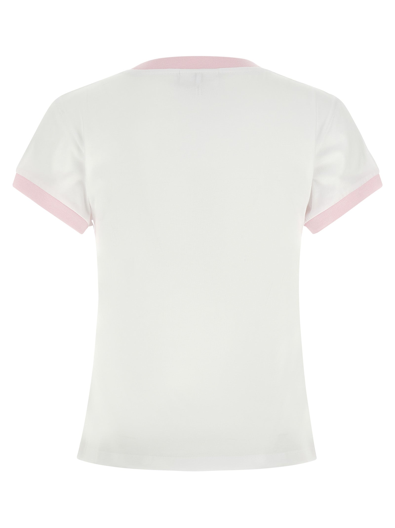 Ganni White Organic Cotton T-Shirt