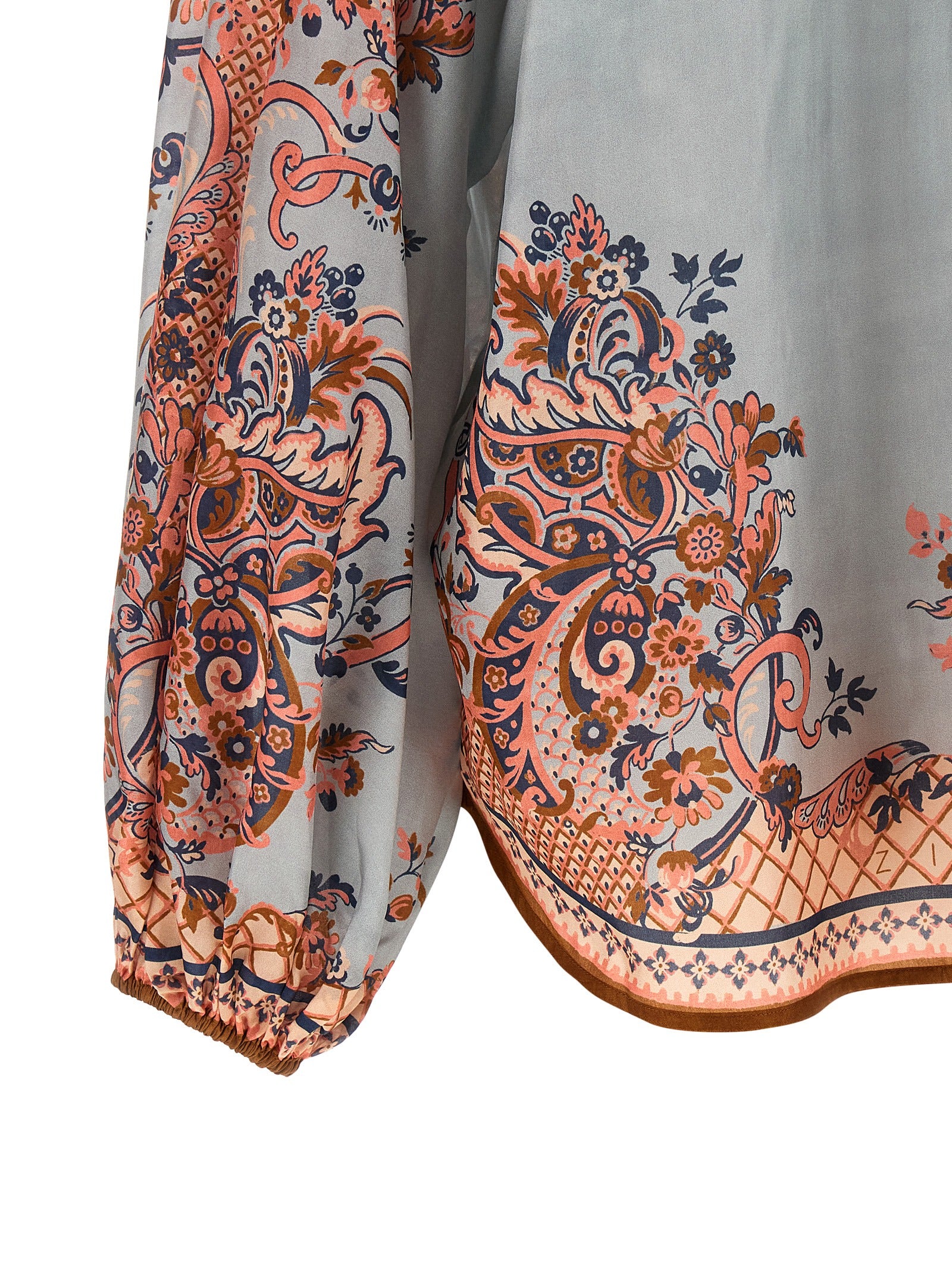 Zimmermann Multicolor Silk Blouse