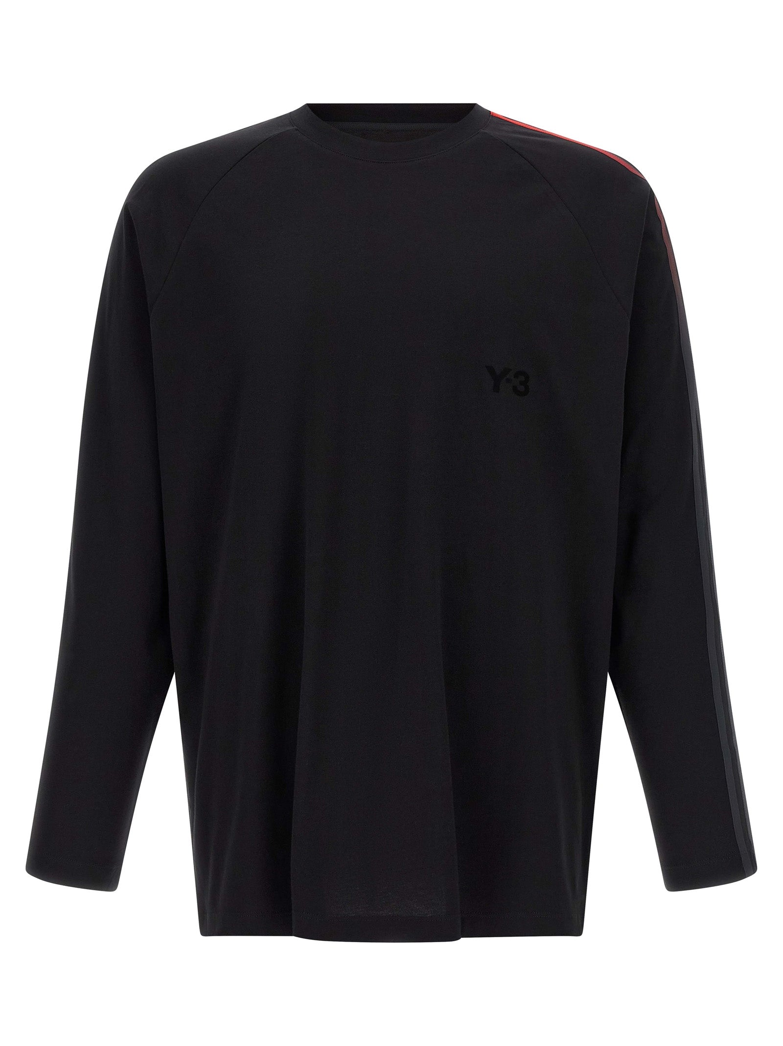 Y-3 Black Cotton T-Shirt