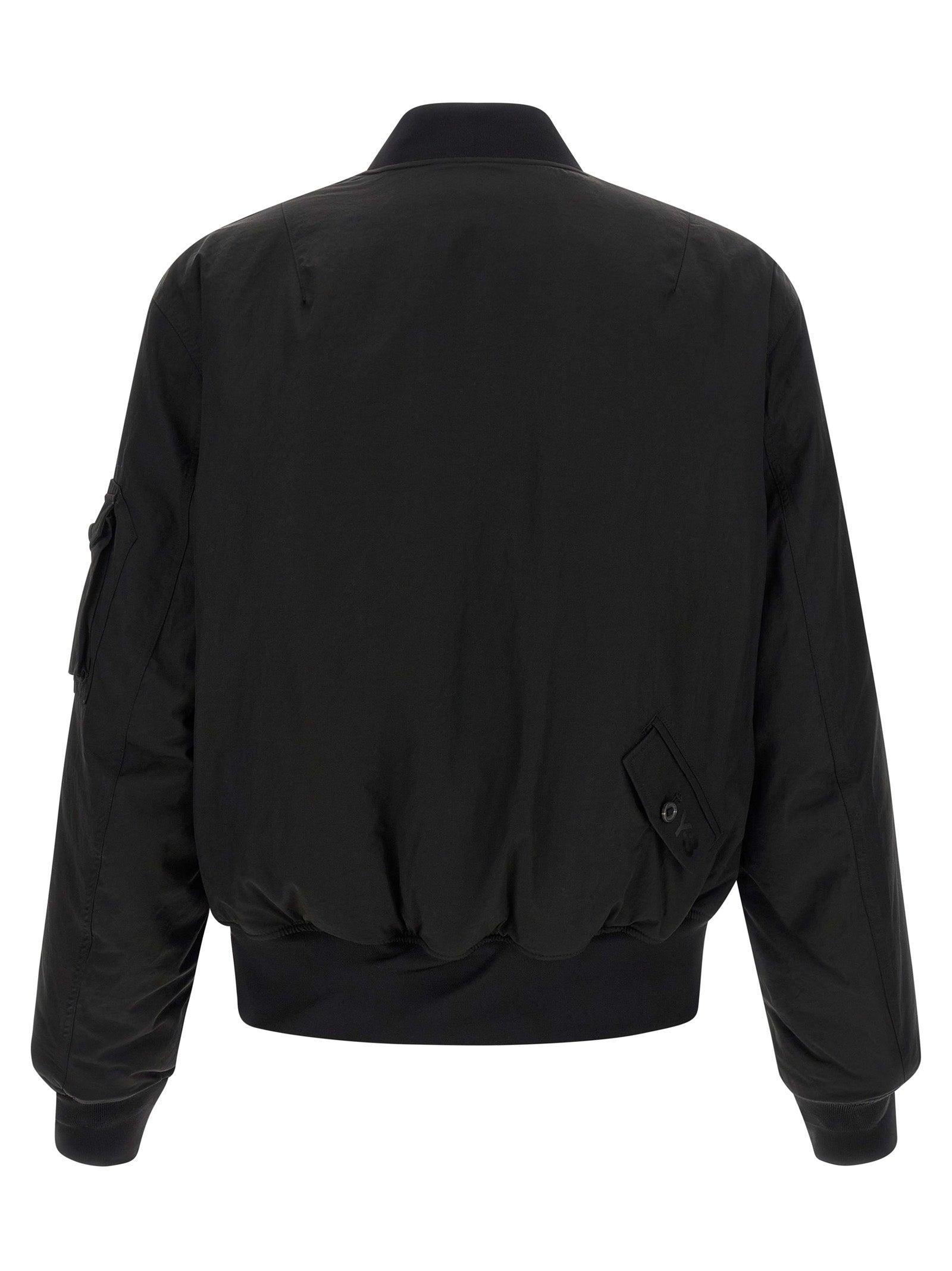 Y-3 Black Polyamide Bomber