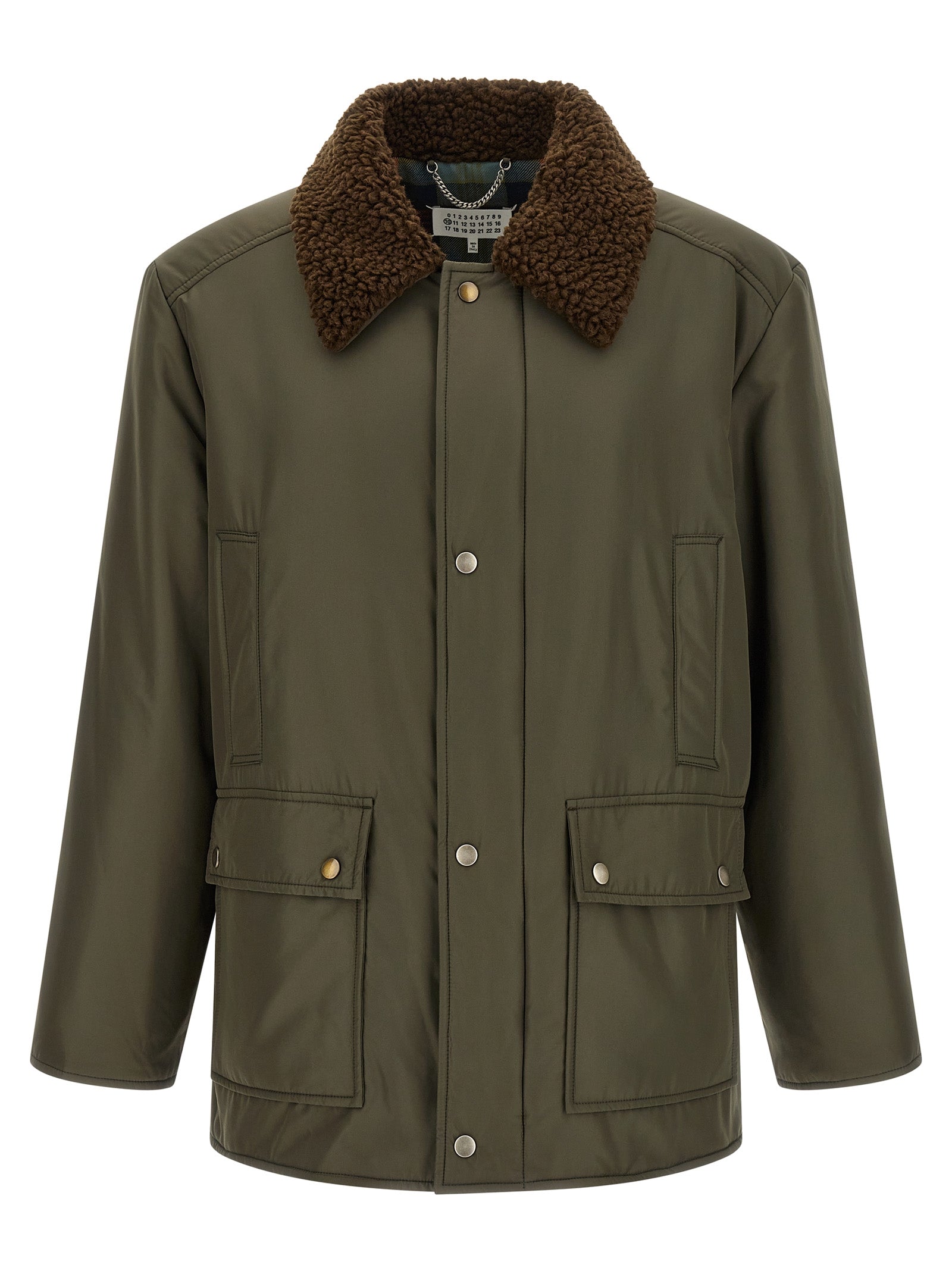 Maison Margiela Bicolor Polyester Parka