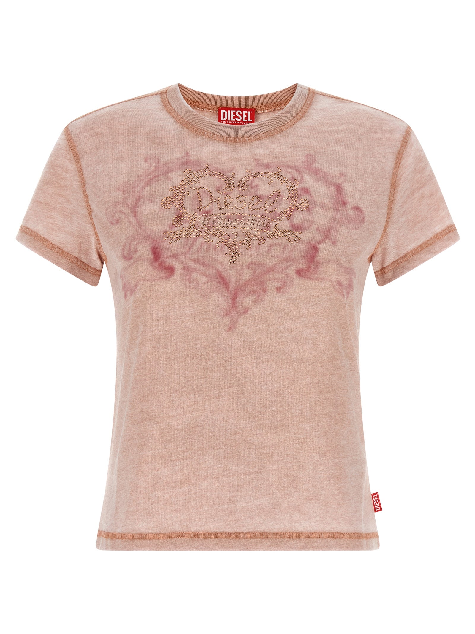 Diesel Multicolor Polyester T-Shirt